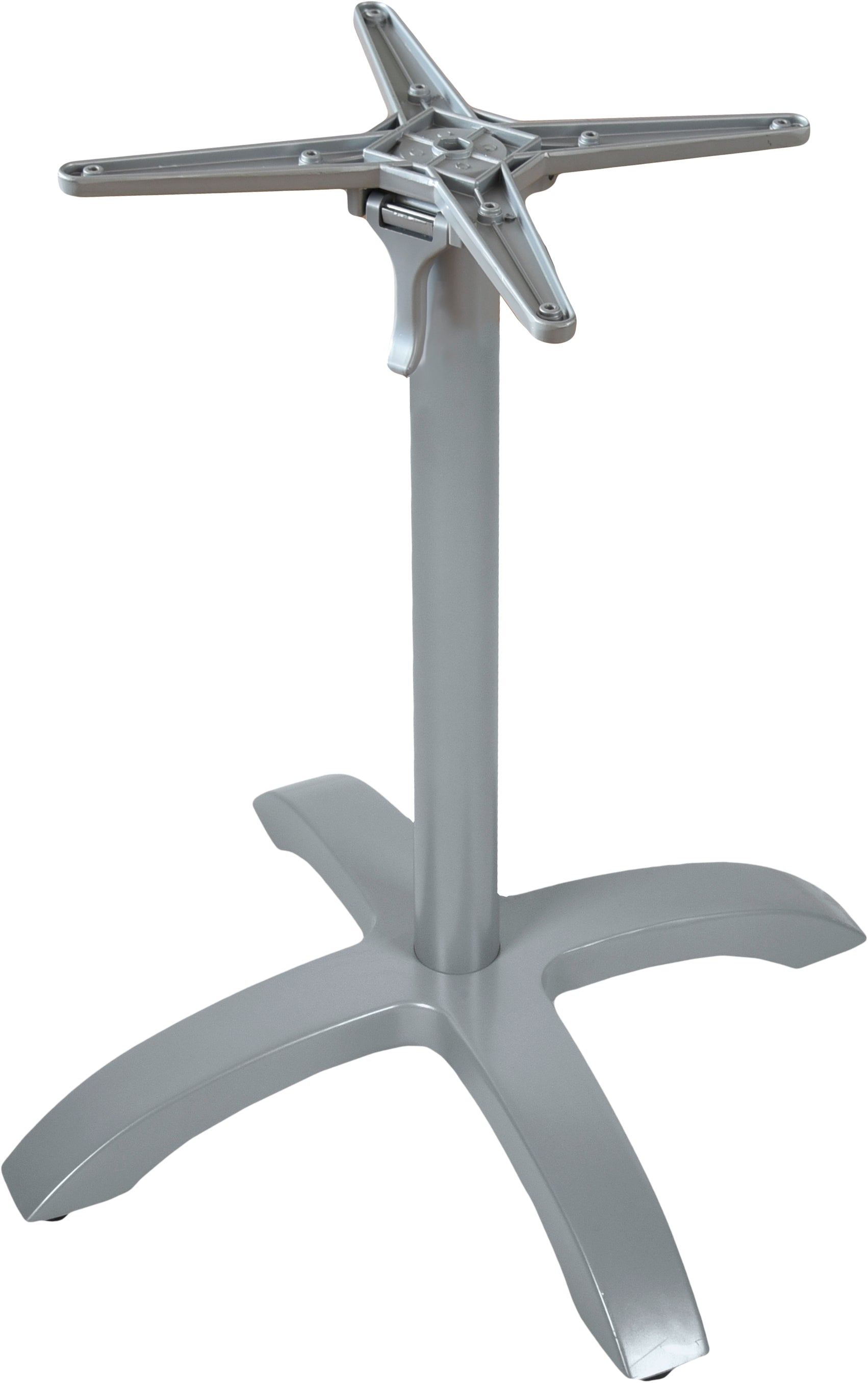 Tischgestell Bistrotischgestell PICOS Klappgestell Aluminium von Garden Pleasure