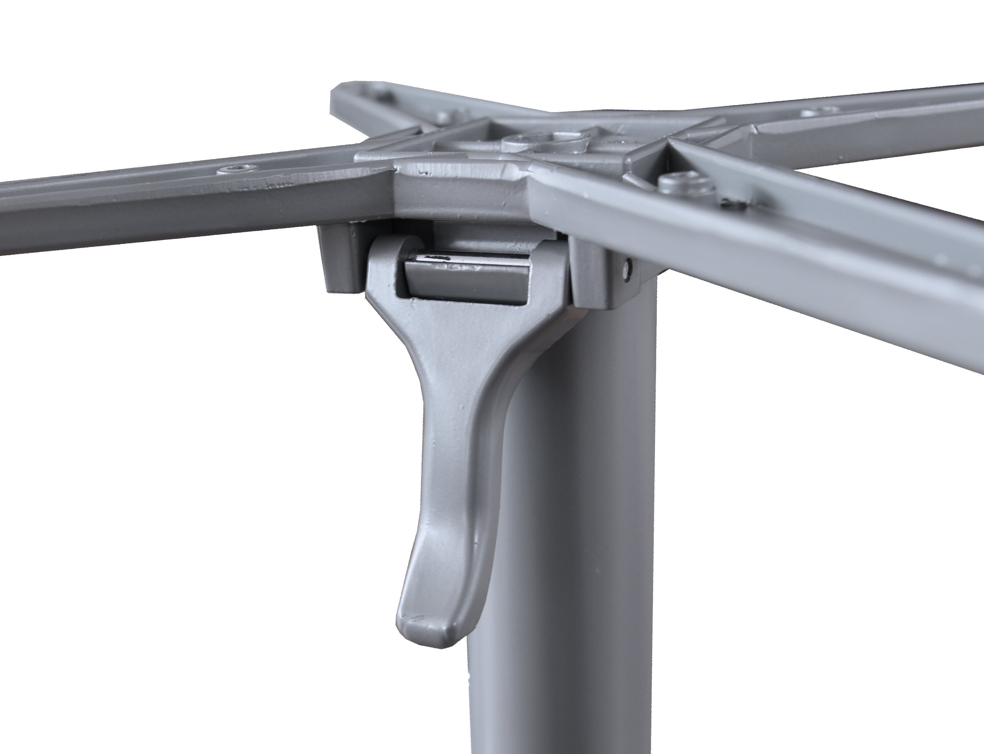 Tischgestell Bistrotischgestell PICOS Klappgestell Aluminium von Garden Pleasure