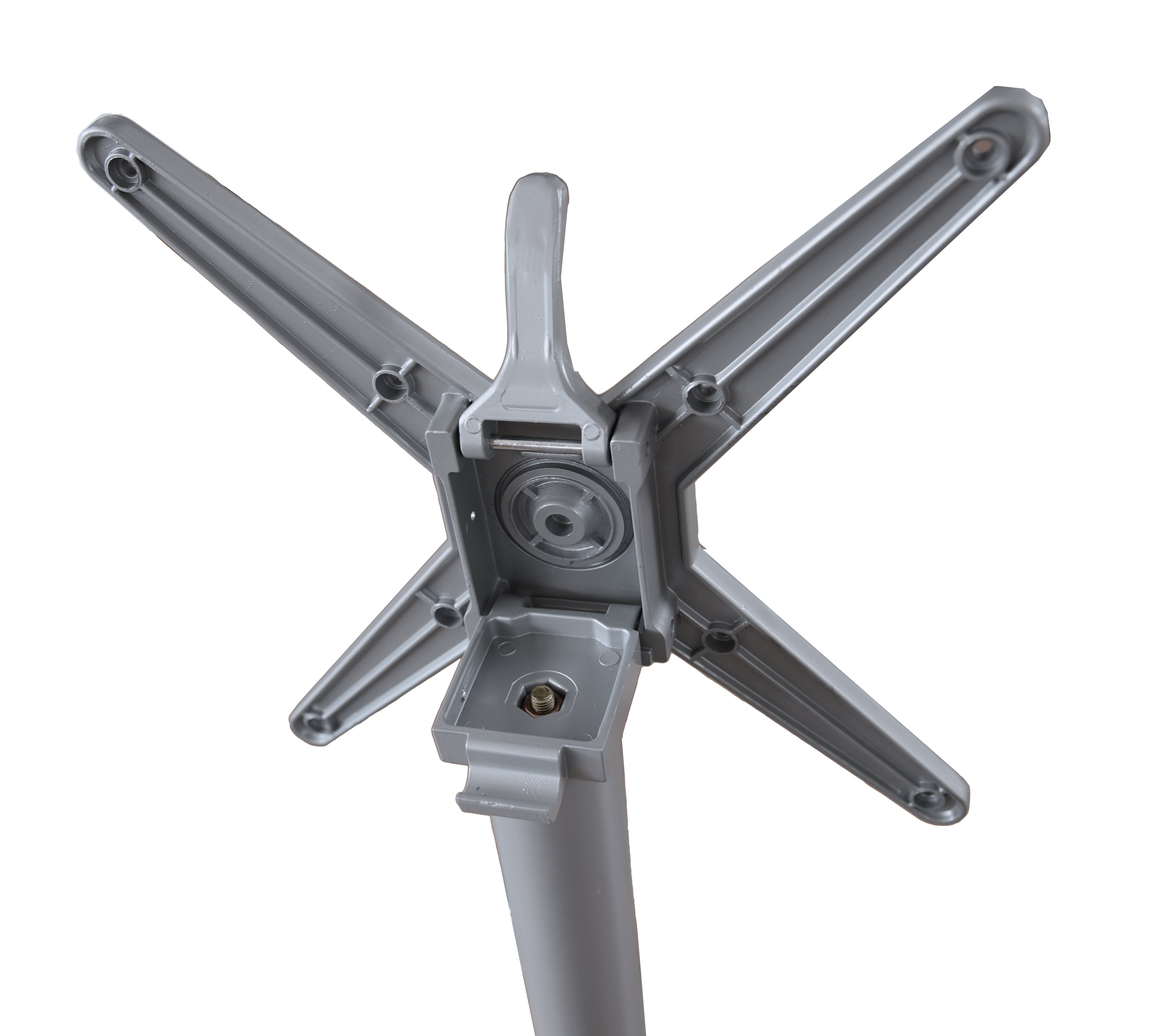 Tischgestell Doppelwangen PAMIR Tischfuß Aluminium Silber von Garden Pleasure