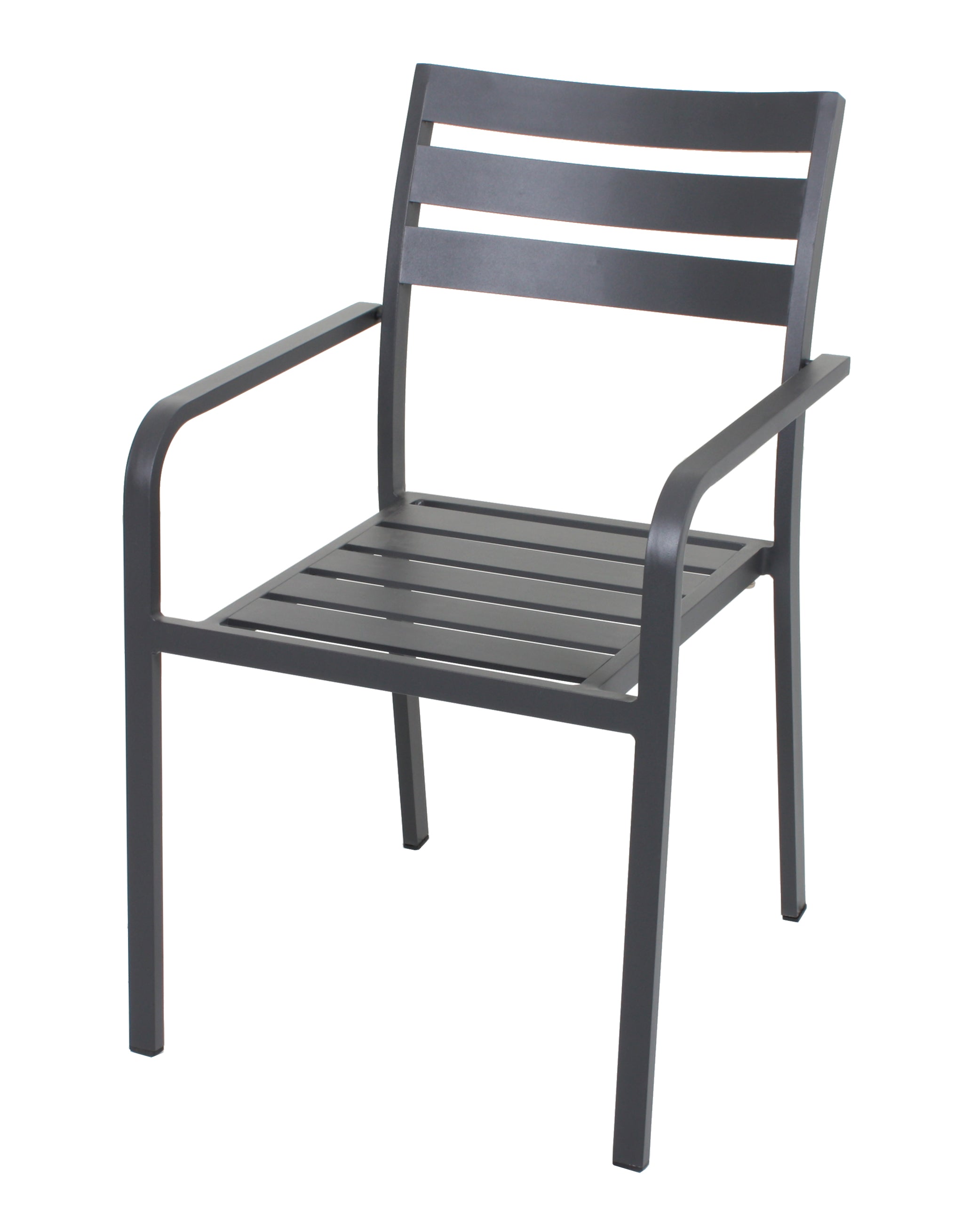 Gartenstuhl Stapelstuhl TREVISO 4er-Set Aluminium leicht von Garden Pleasure