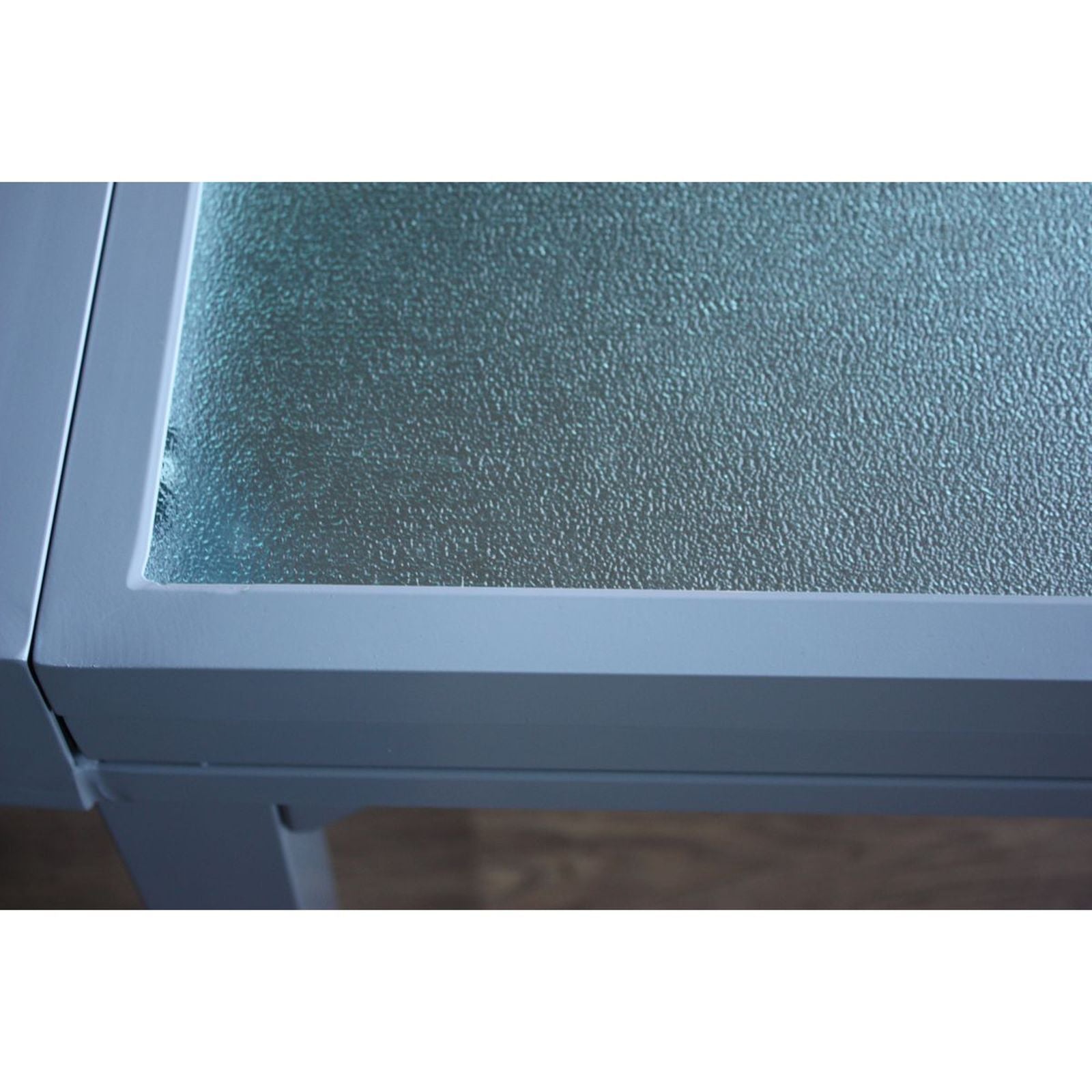 Ausziehtisch Gartentisch LOLA Esstisch Aluminium Glasplatte kompakt von Garden Pleasure