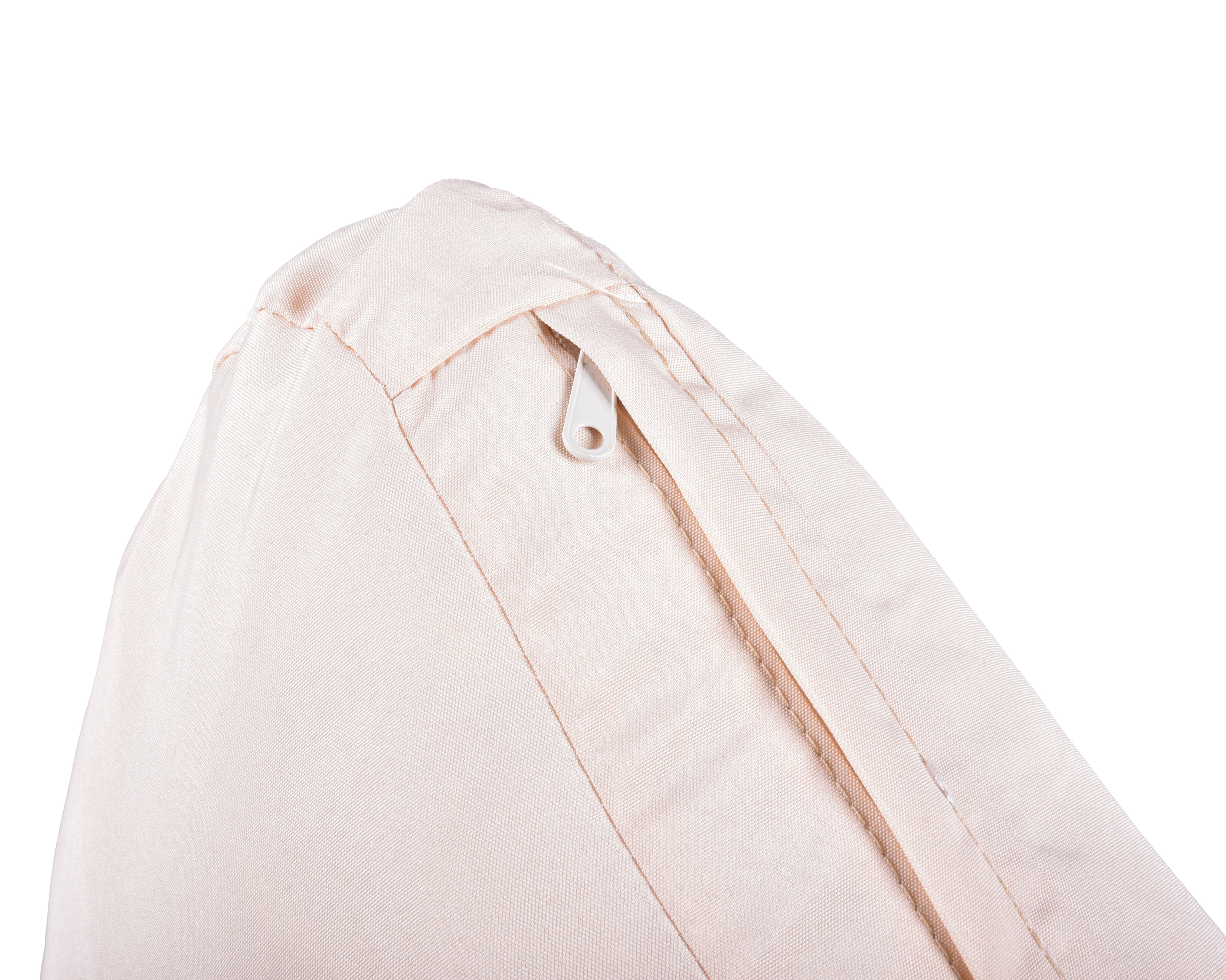 Gartensessel Loungesessel DELOS Hängesessel mit Dach Korb-Sessel beige von Garden Pleasure