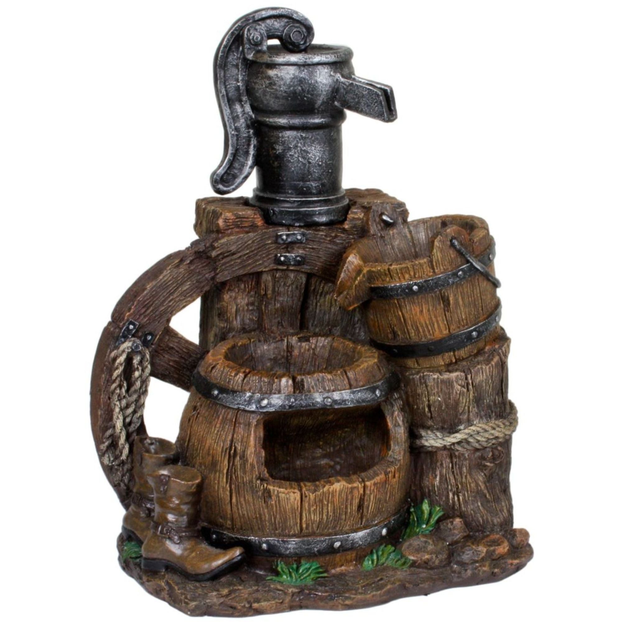 Zierbrunnen Gartenbrunnen NEREUS Wasserspiel Kaskadenbrunnen rustikal von Garden Pleasure
