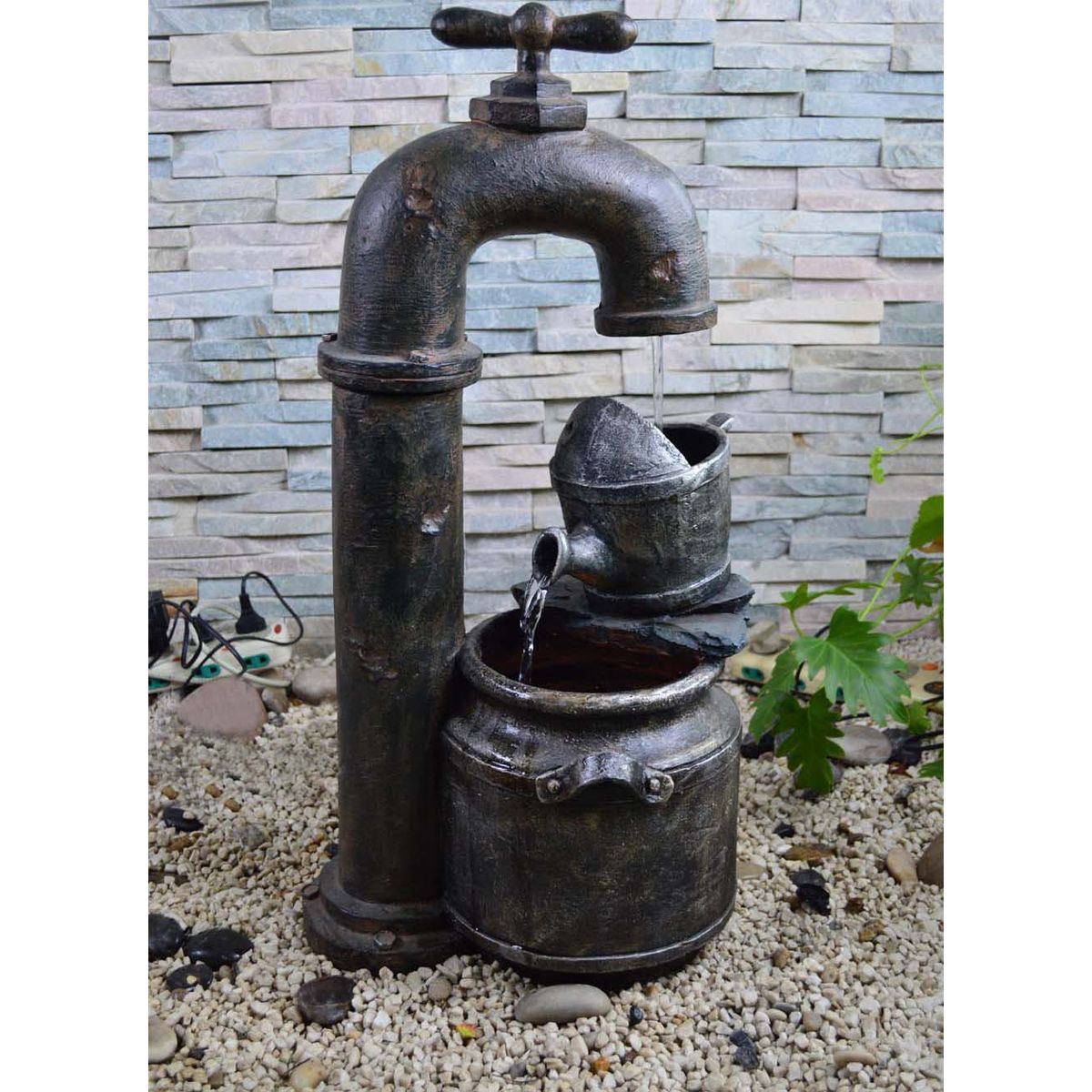 Zierbrunnen Standbrunnen APOLLON Gartenbrunnen Wasserspiel antik von Garden Pleasure