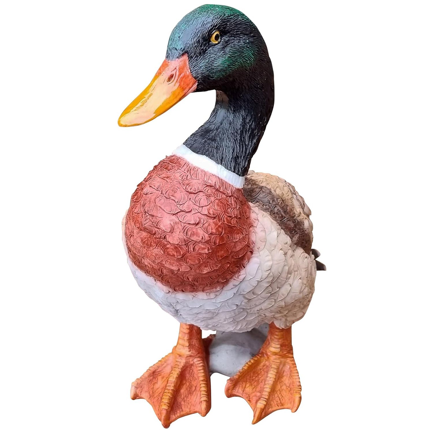 Ente Erpel Entenfigur Erwin Tierfigur Gartenfigur Teichfigur