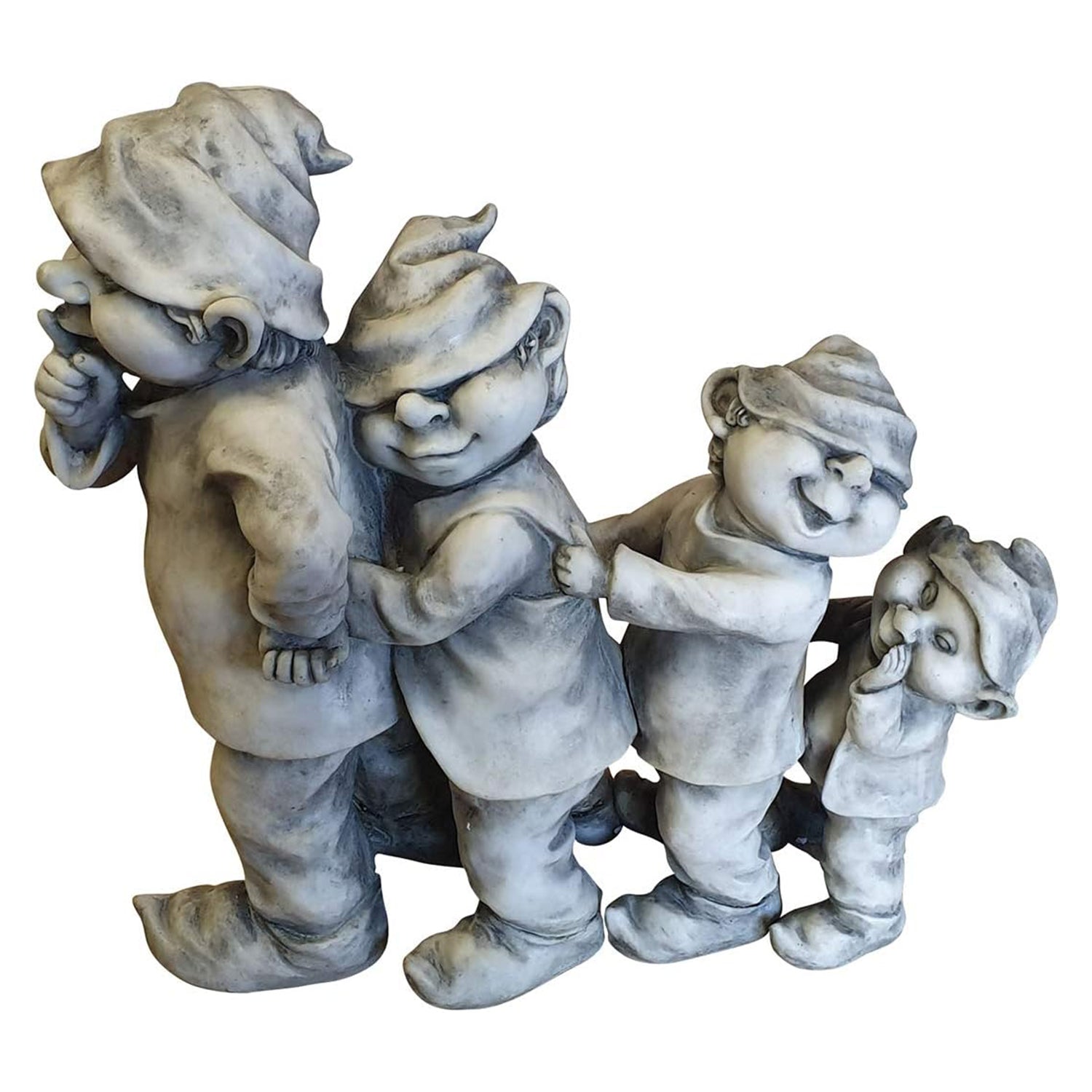 Wichtel Wichtelfigur Wichtelparade Gnomefigur Gartenfigur Polonaise Dekofigur