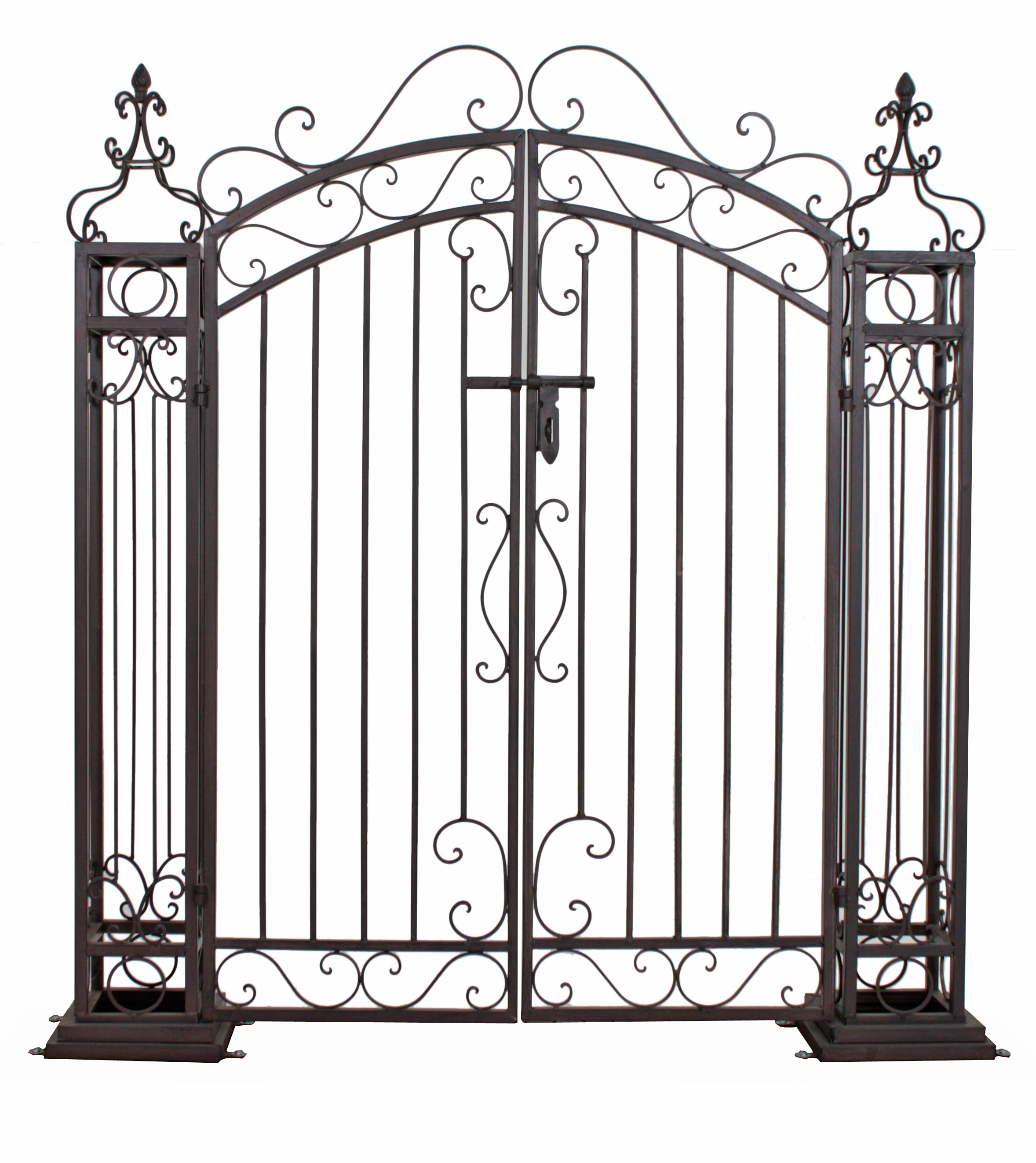 Pforte Gartentor GALERAS Eingangstor Rostoptik von Garden Pleasure