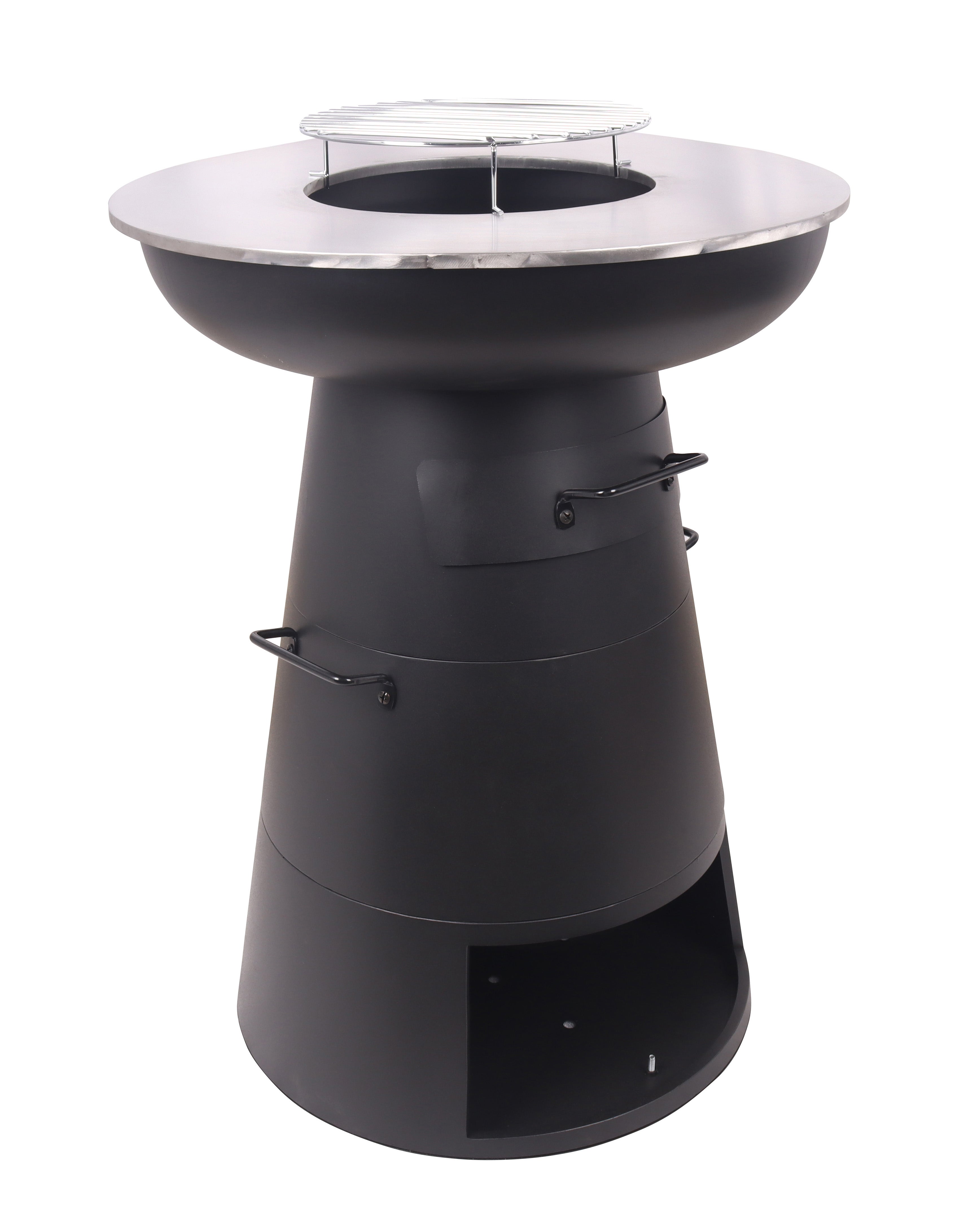 Plancha-Grill Feuerschale Grillstelle Edelstahl von Garden Pleasure