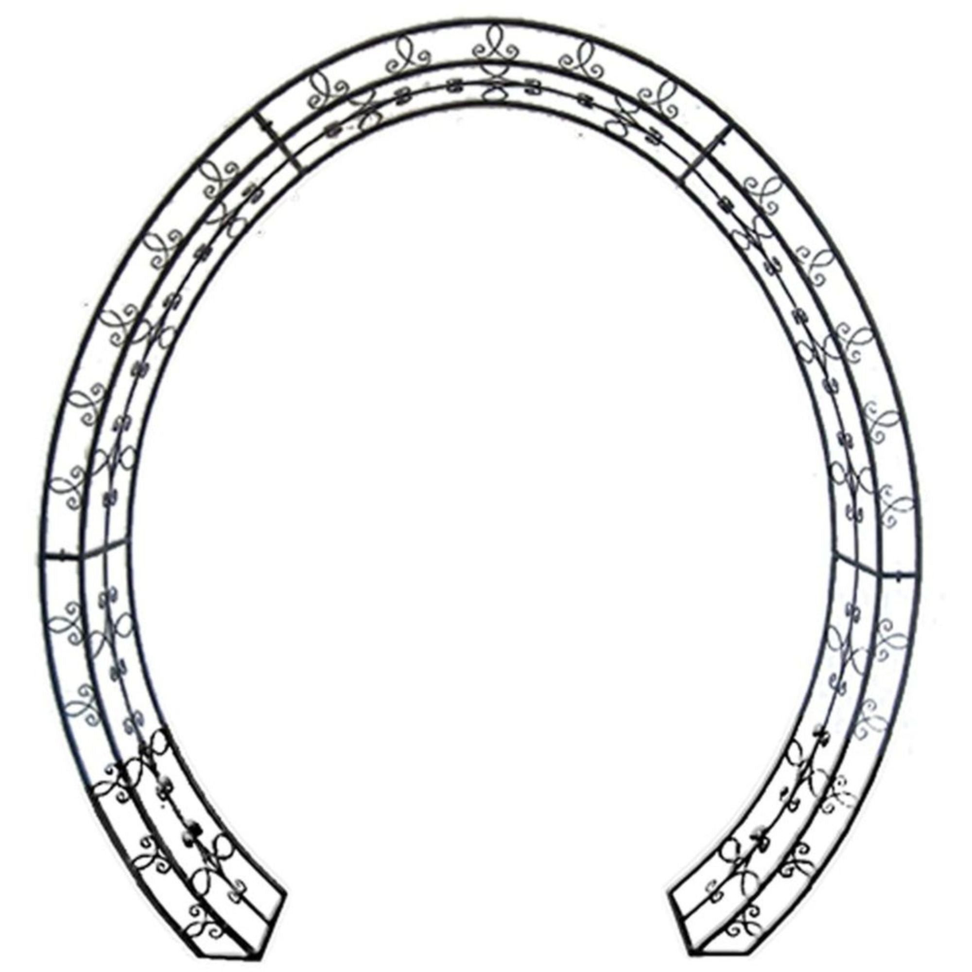 Rosenbogen Rankhilfe LAMOS Spalier Oval von Garden Pleasure