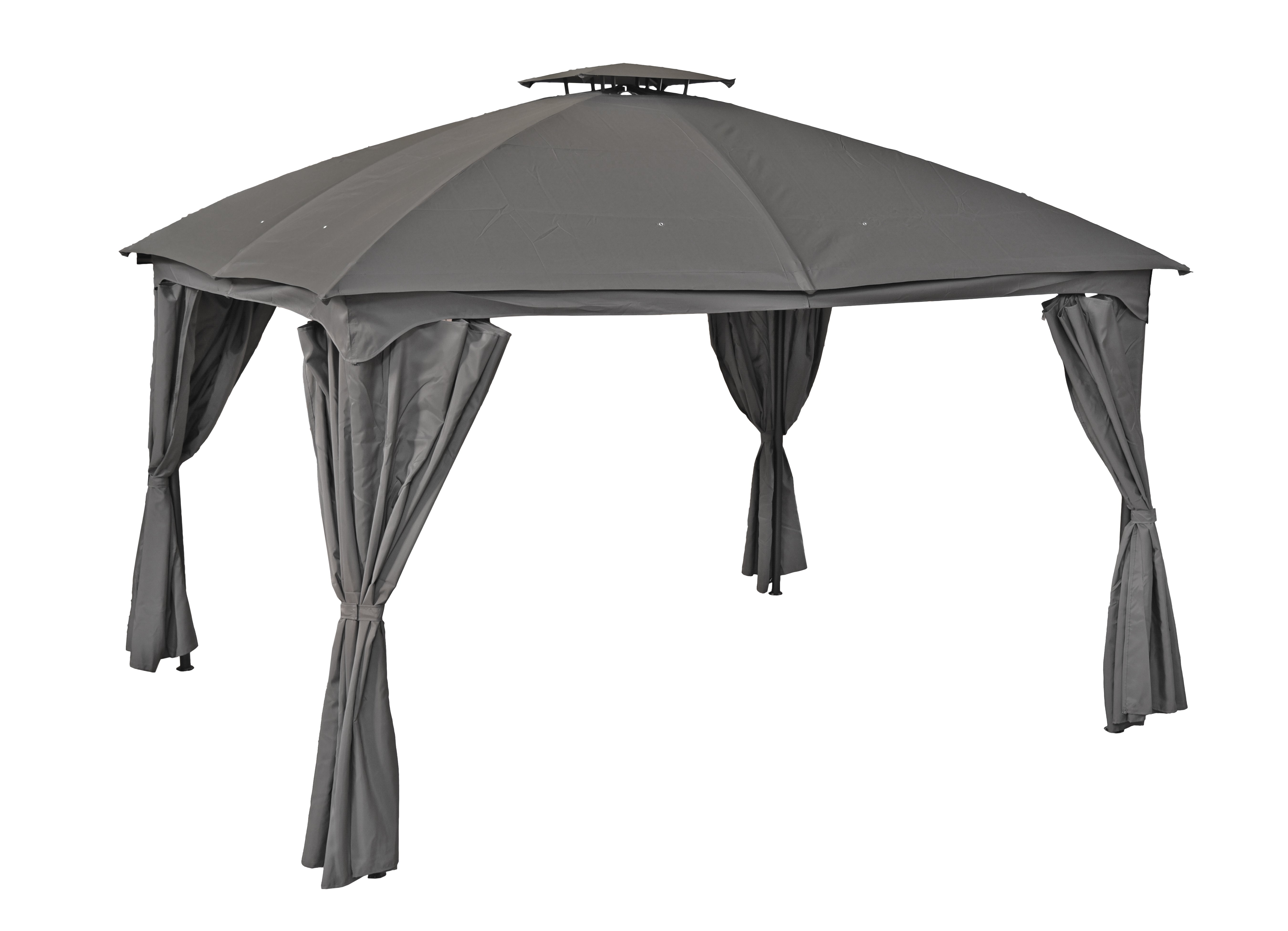Pavillon Gartenpavillon KAMA Pergola robust pflegeleicht Outdoor von Garden Pleasure