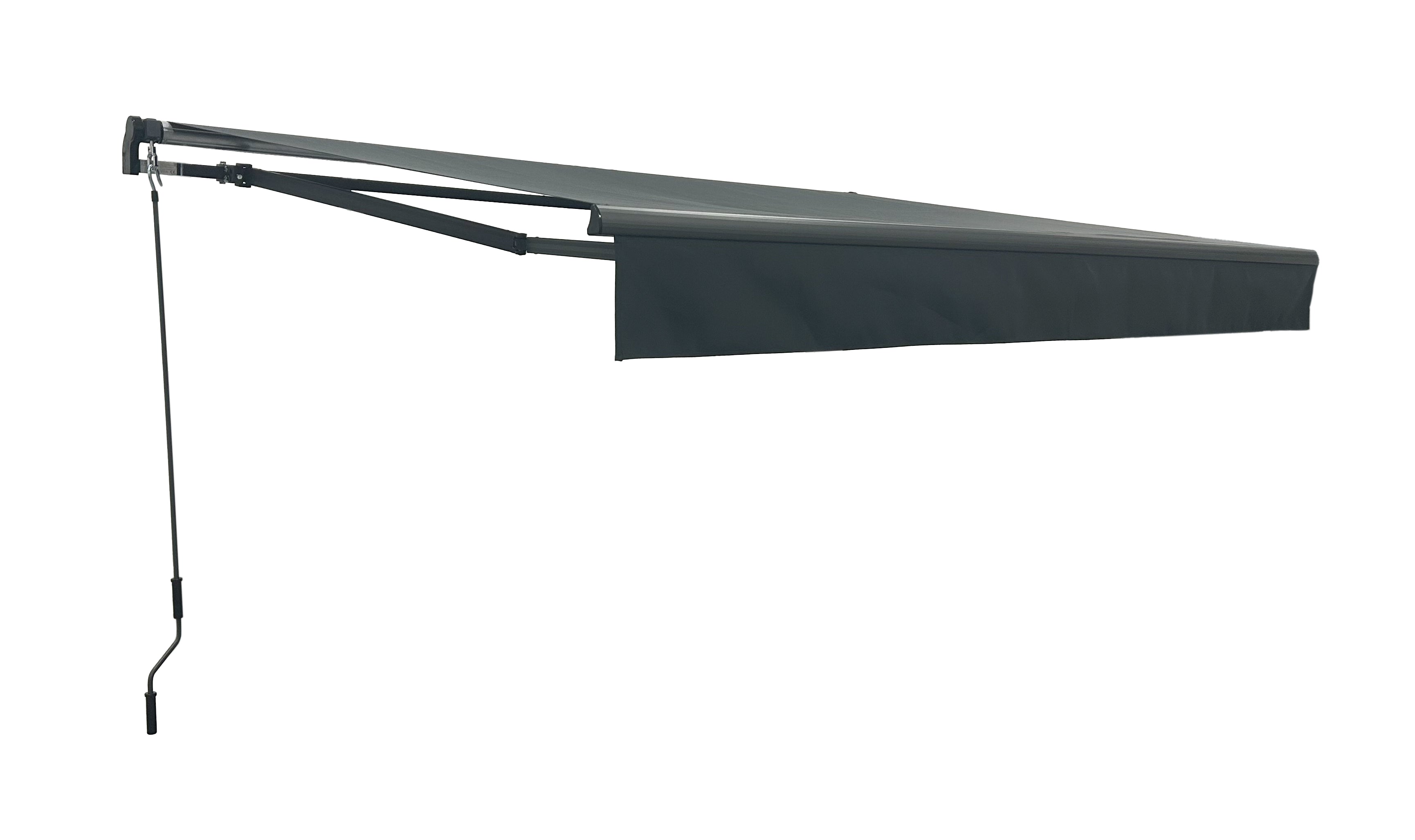 Gelenkarmmarkise Markise Sonnenschutz Terrassenmarkise Anthrazit von Garden Pleasure