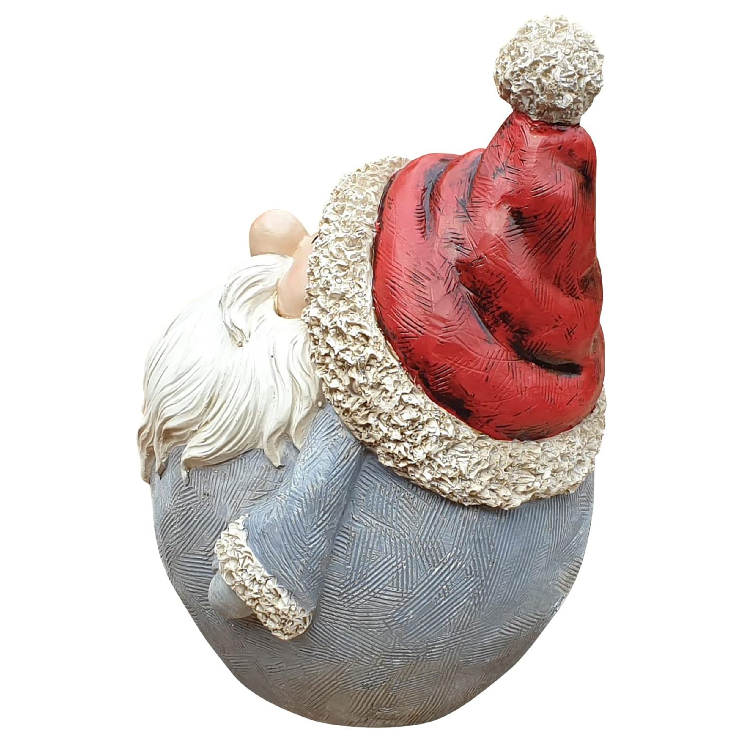 Deko-Wichtel mit Tannenbaum für innen und außen