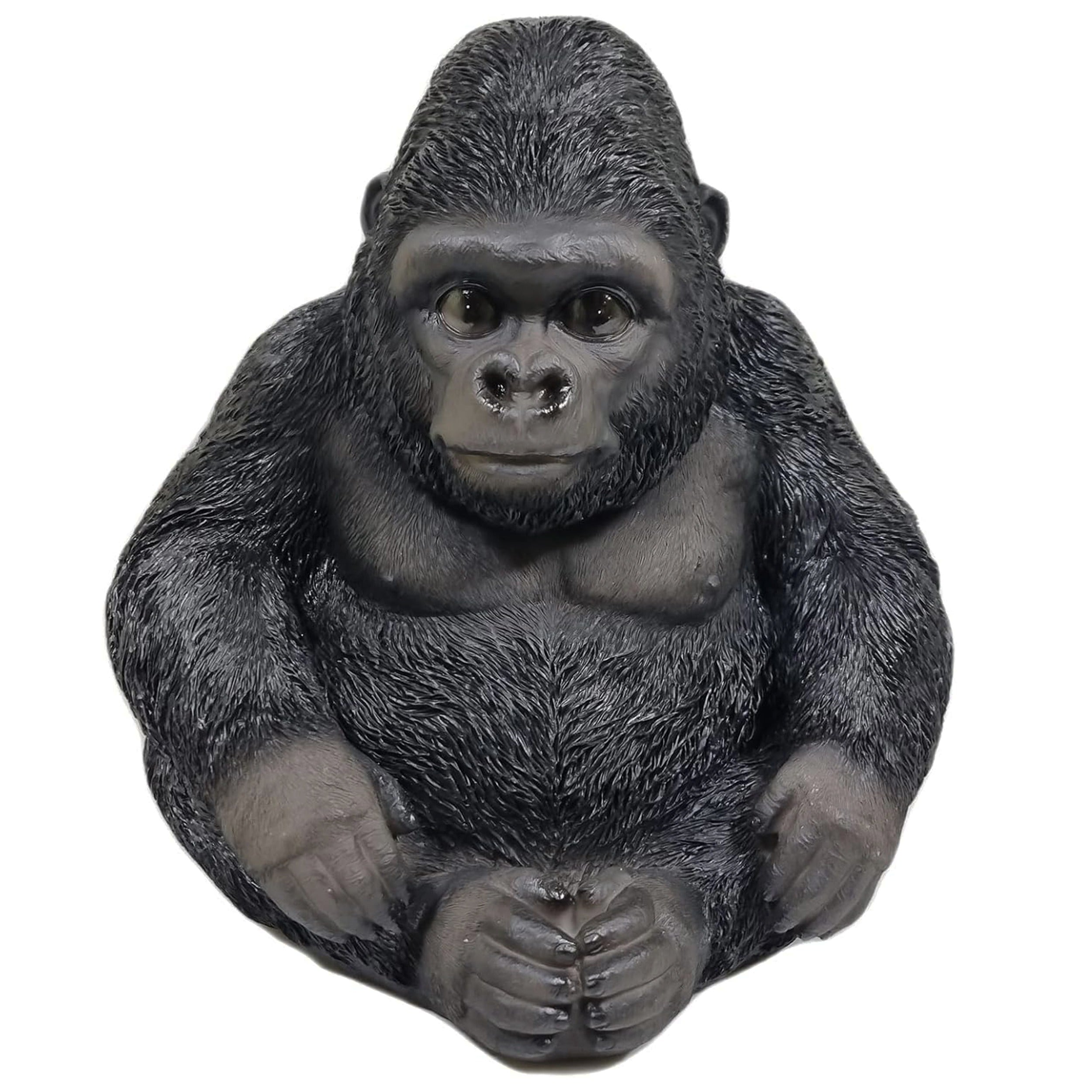 Affe Figur Affen Deko Gartenfigur Gorilla Pepe Tierfigur