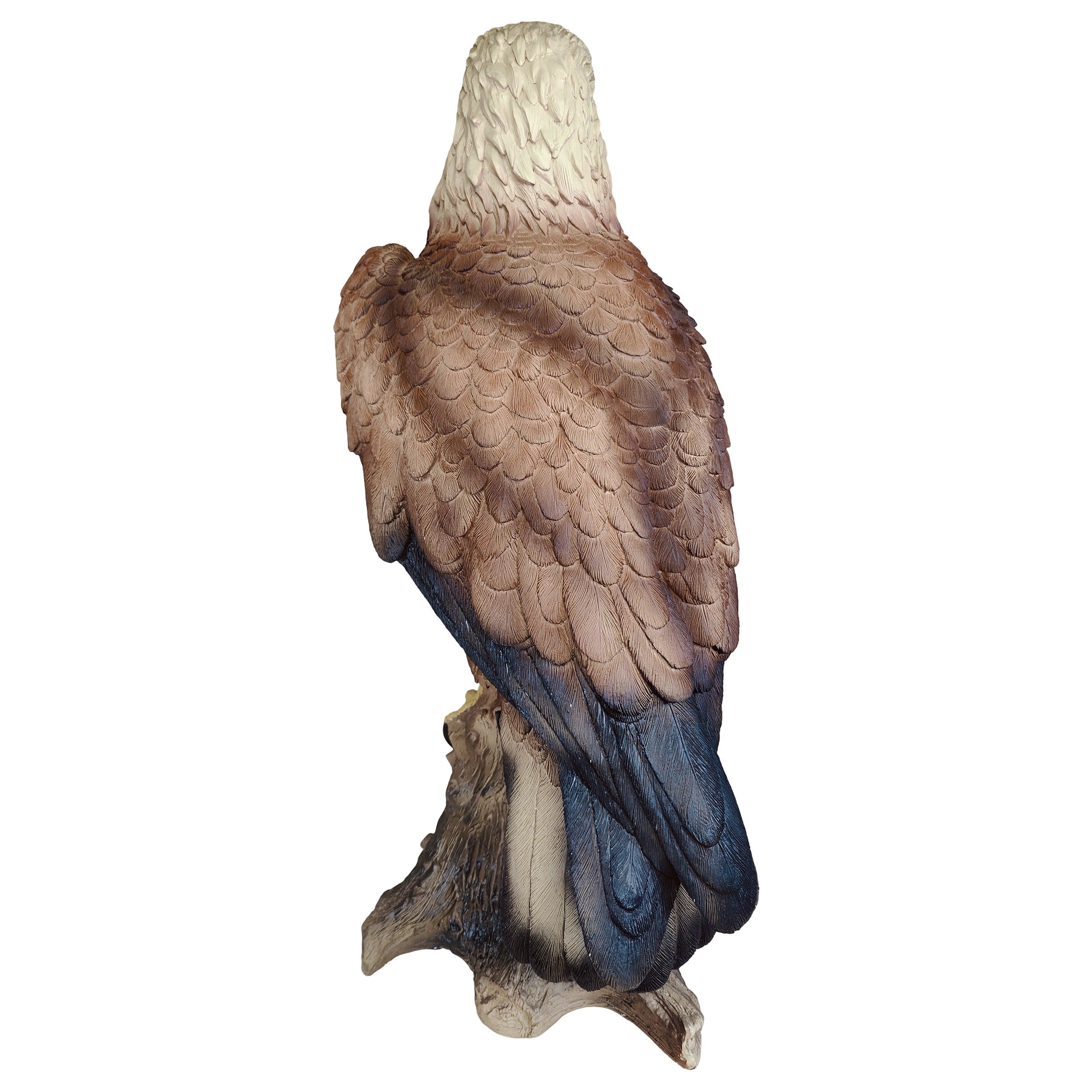 Adler Figur groß Gartenfigur Adler Deko Greifvogel wetterfest für Garten Terrasse Balkon Deko Adler innen und außen