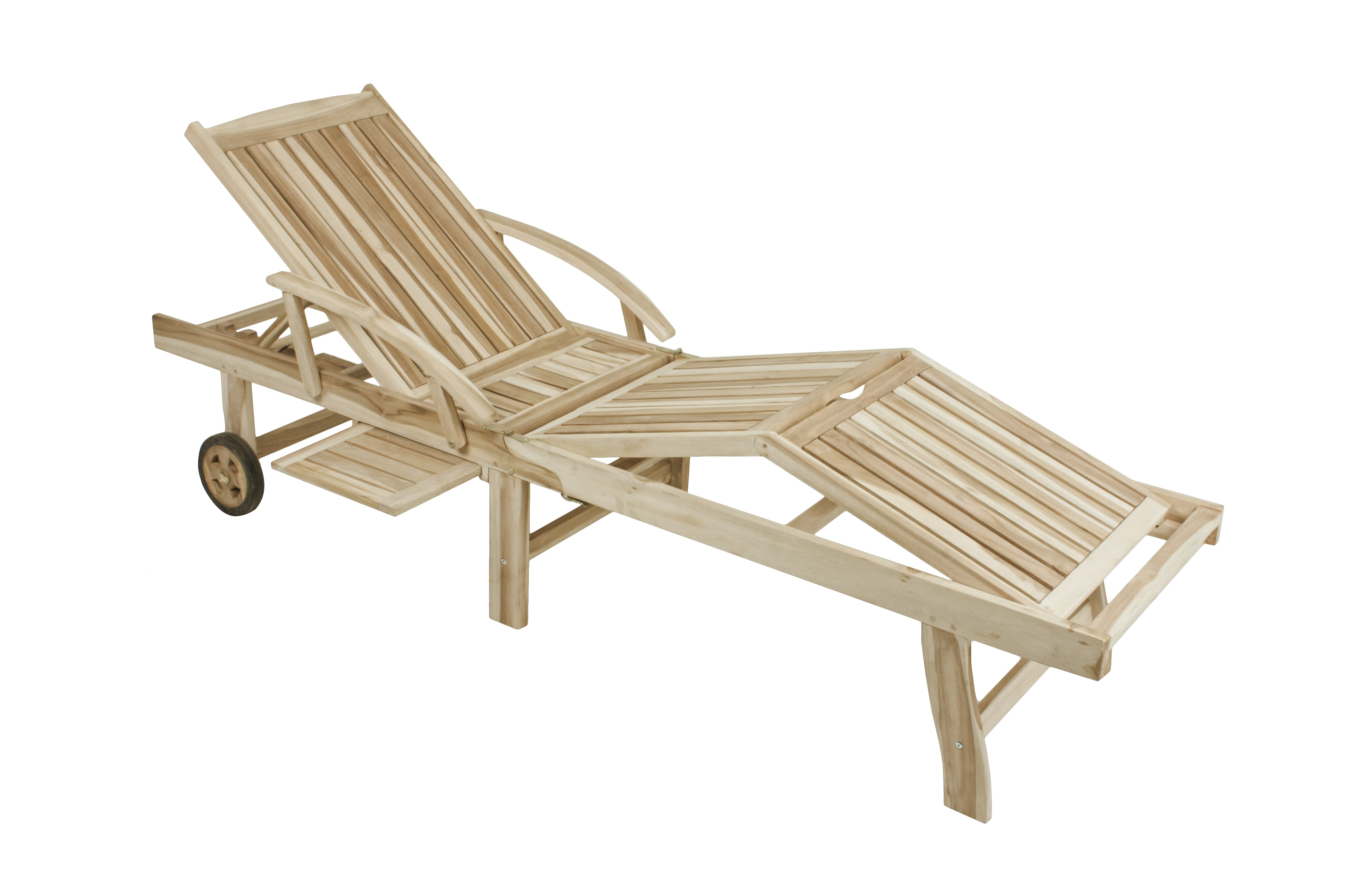 Sonnenliege Gartenliege JAVA Relaxliege Teakholz von Garden Pleasure