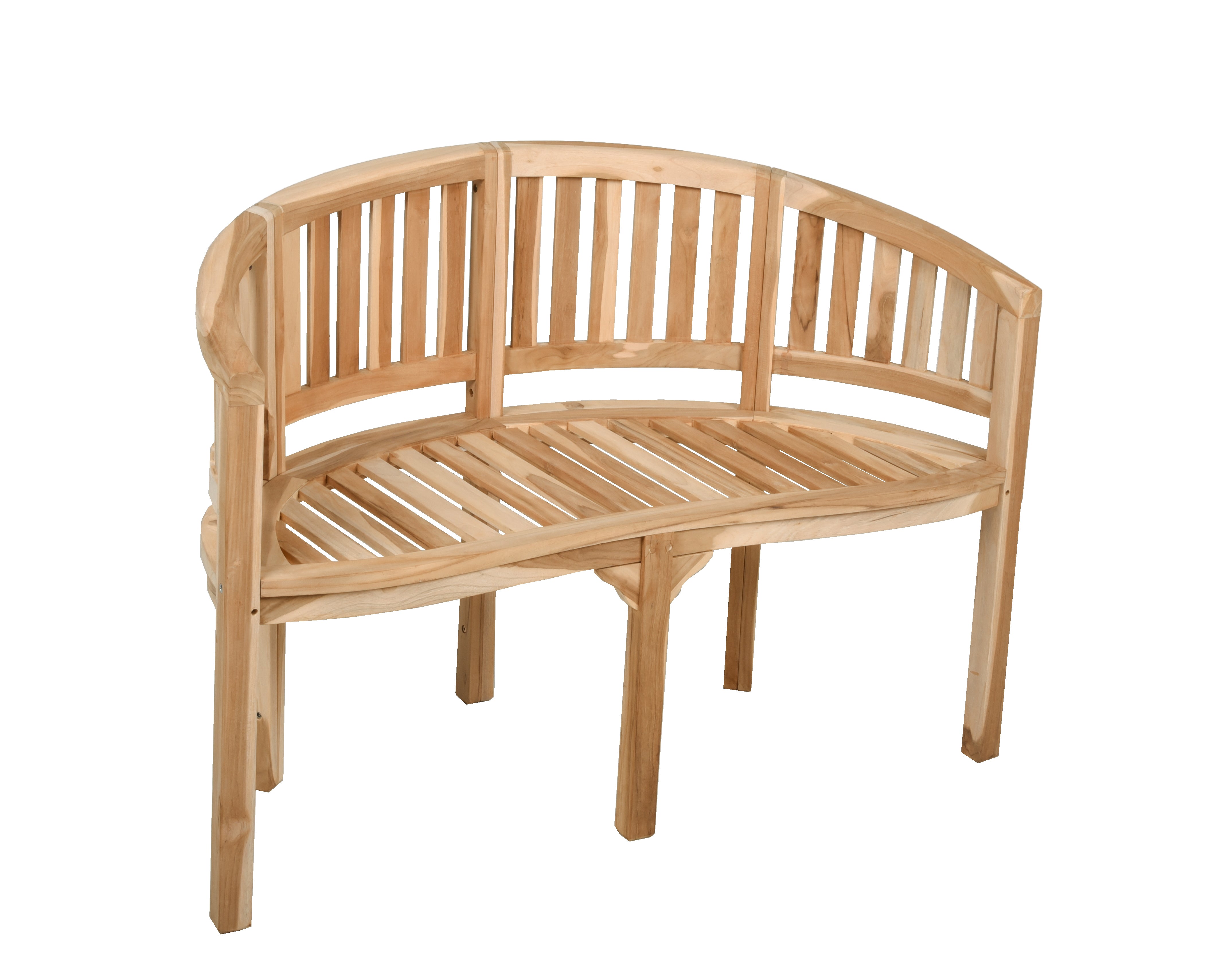 Gartenbank Sitzbank AMBON Holzbank robust pflegeleicht Outdoor von Garden Pleasure