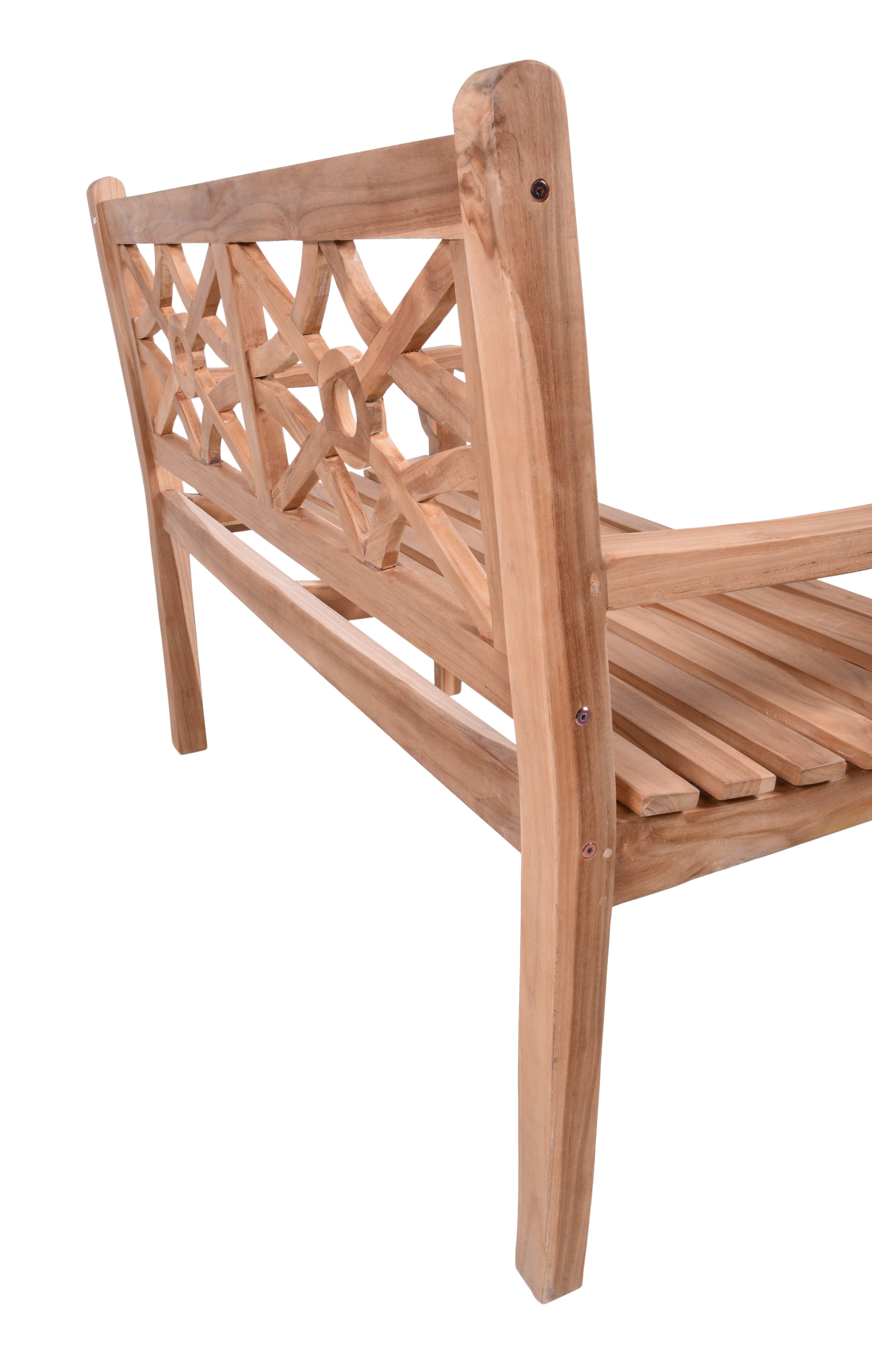 Bank Sitzbank SAYANG Gartenbank Teakholz 2-Sitzer von Garden Pleasure