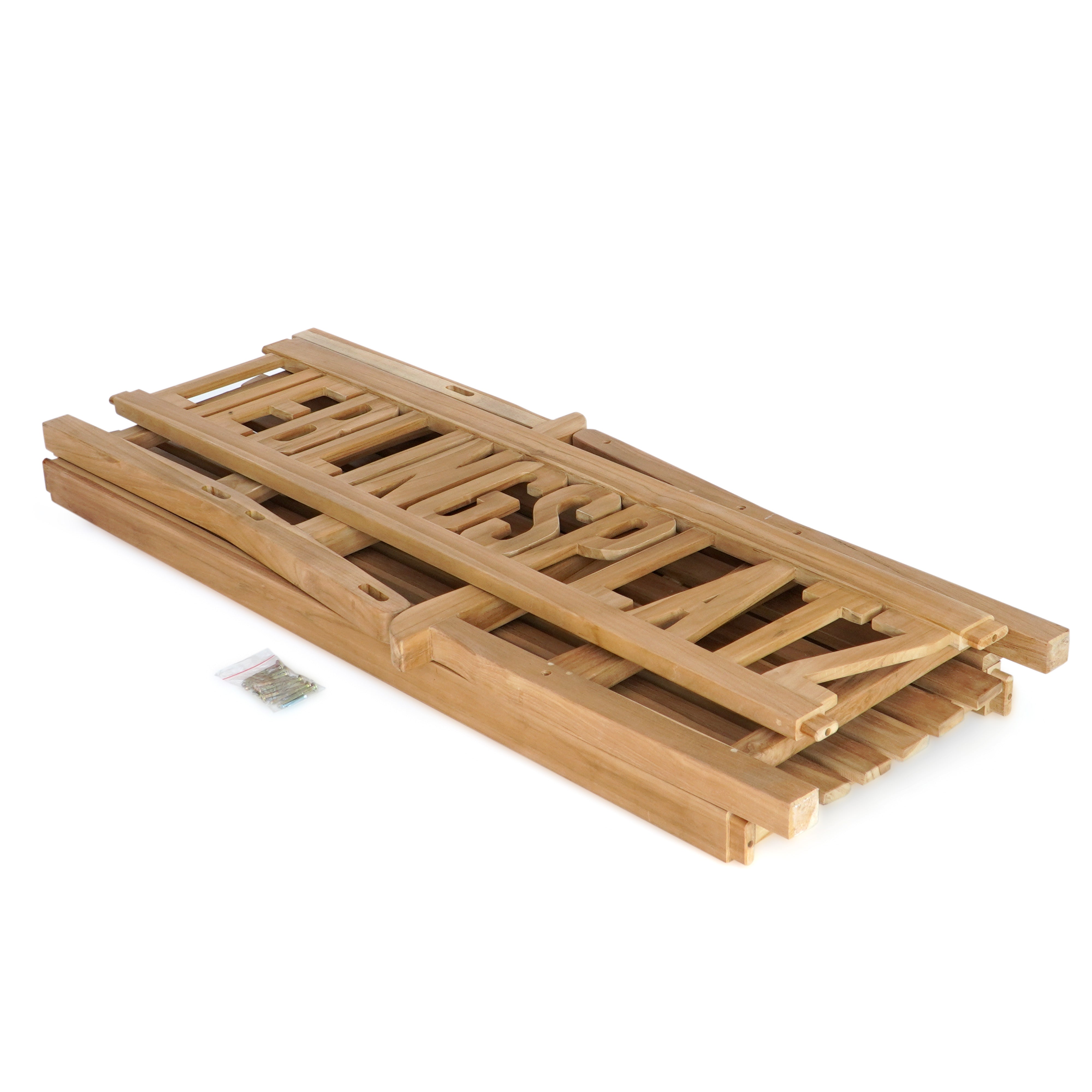 Bank Sitzbank LIEBLINGSPLATZ Gartenbank Teakholz 3-Sitzer von Garden Pleasure