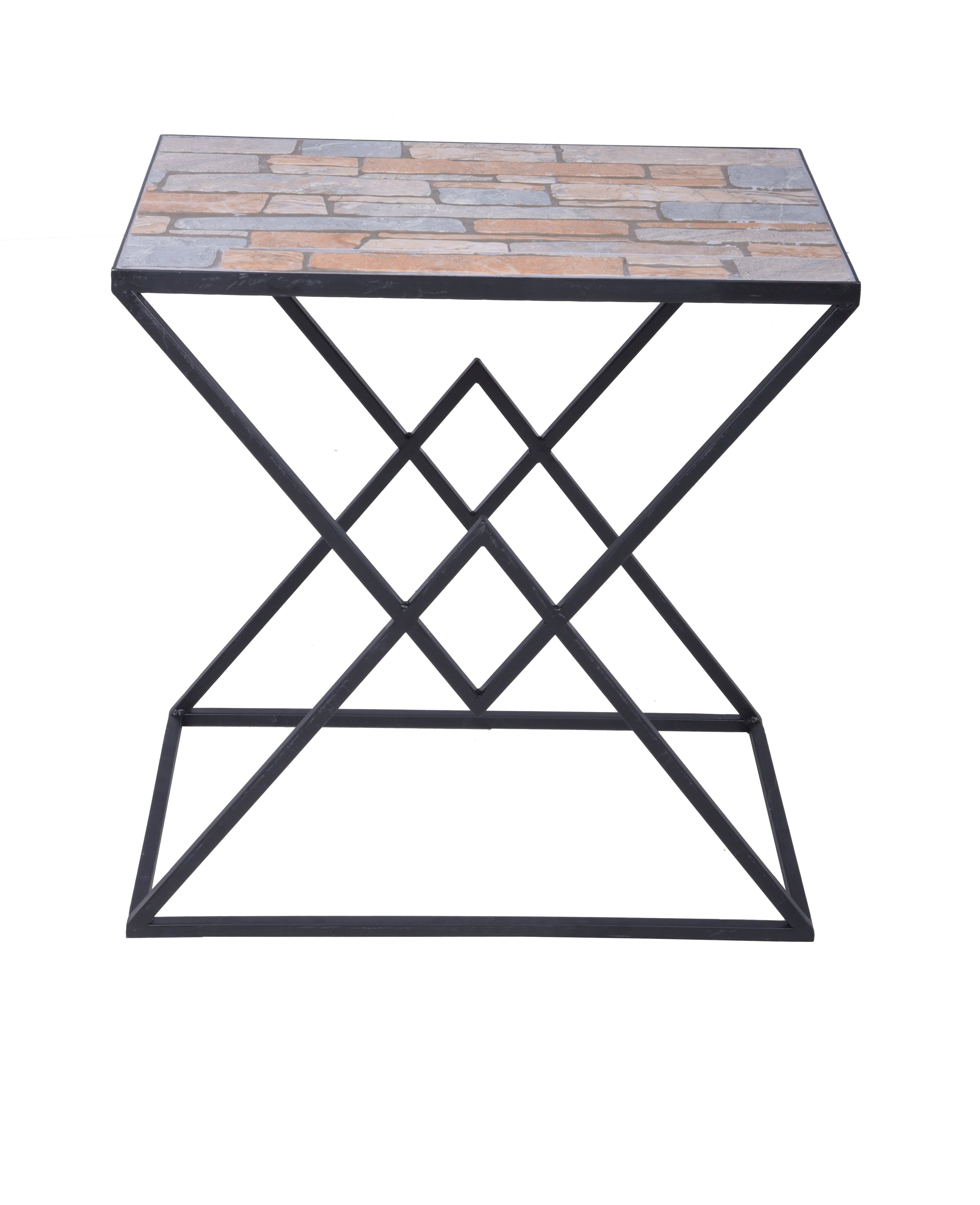 Beistelltisch Satztisch MERU Gartentisch Steinoptik 2er-Set von Garden Pleasure