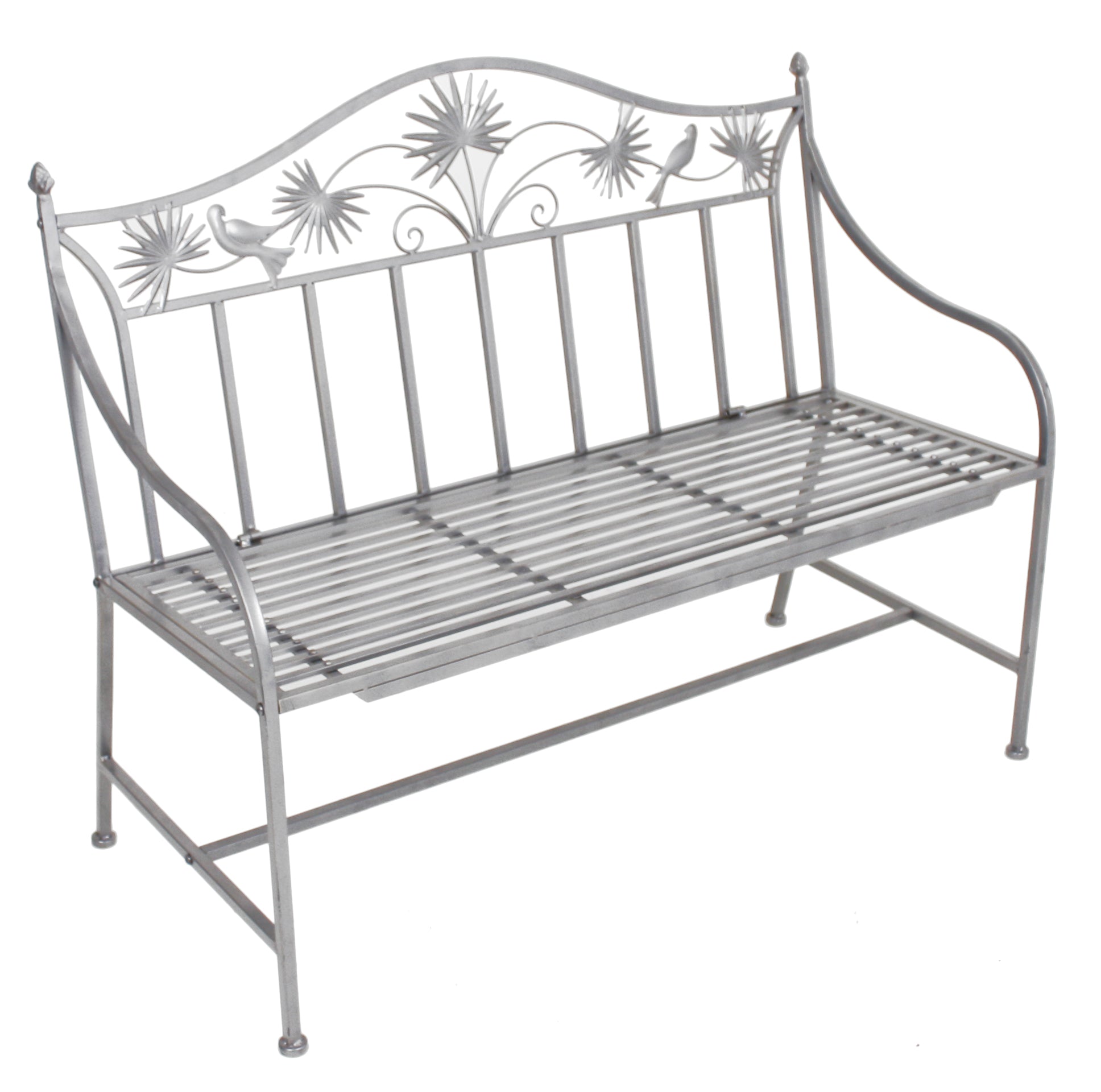 Gartenbank Sitzbank TALIN Metallbank Parkbank von Garden Pleasure