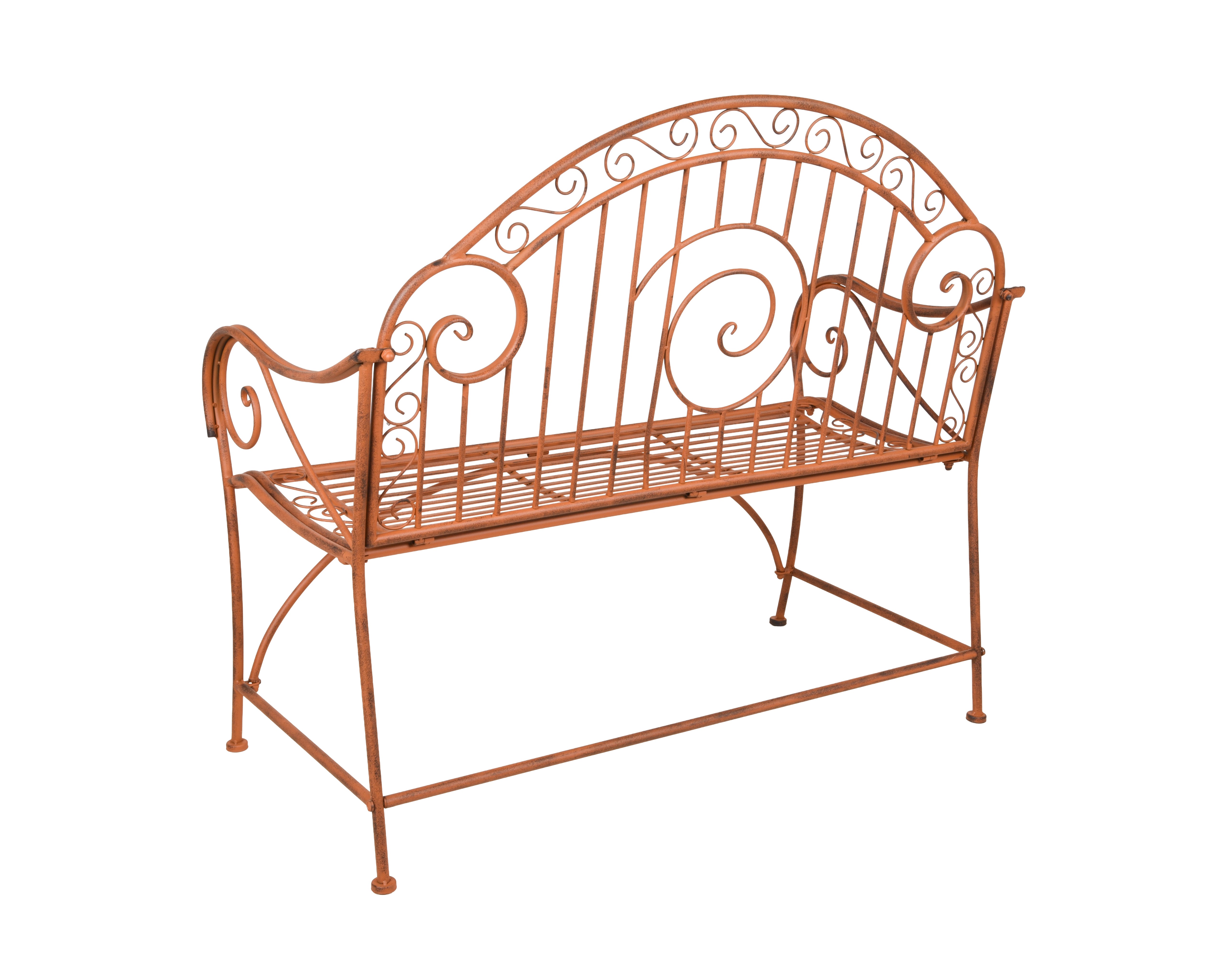 Bank Sitzbank CAMEROON Gartenbank Rostoptik von Garden Pleasure