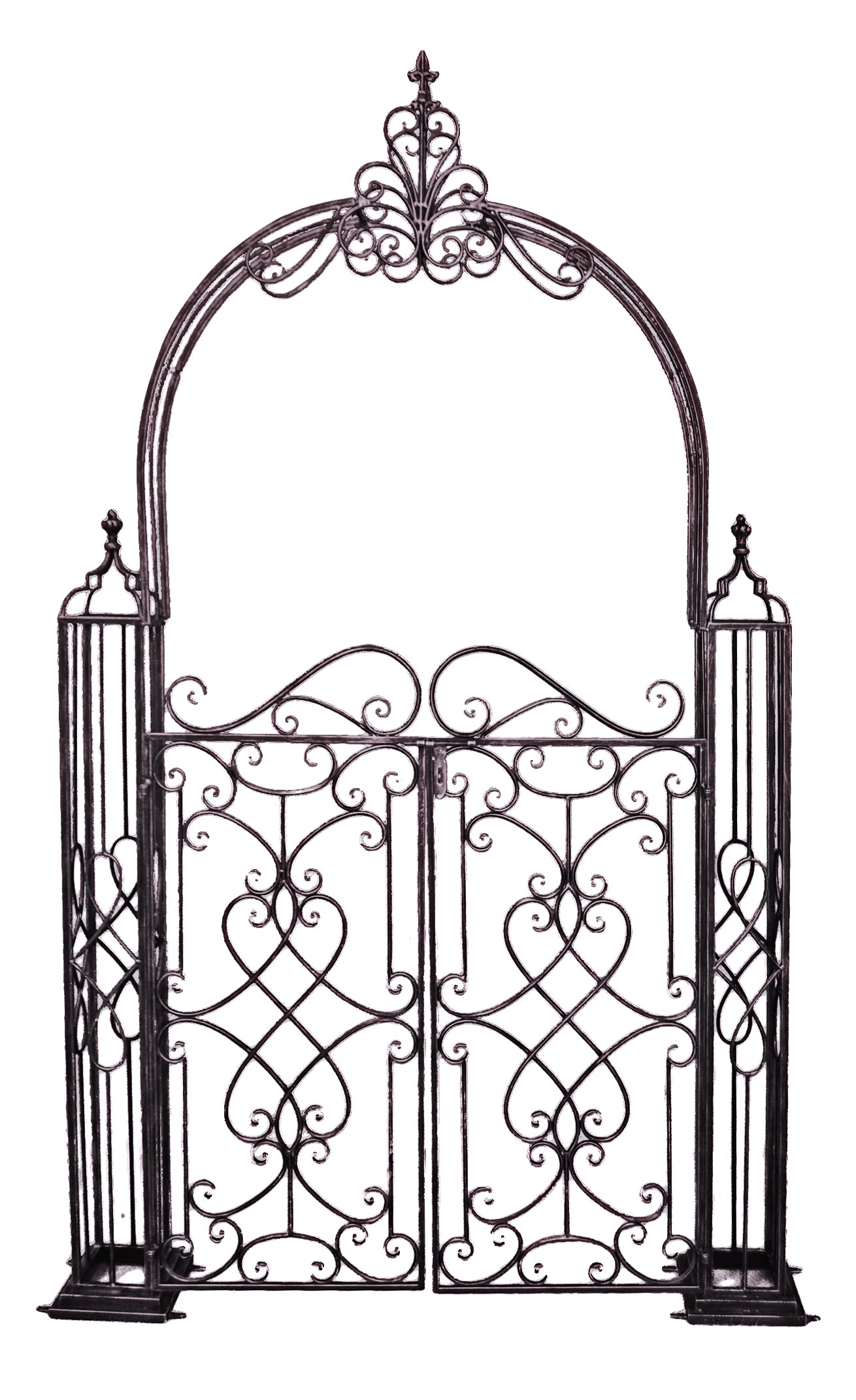 Pforte mit Rosenbogen TOWADA Gartentor Rankhilfe von Garden Pleasure