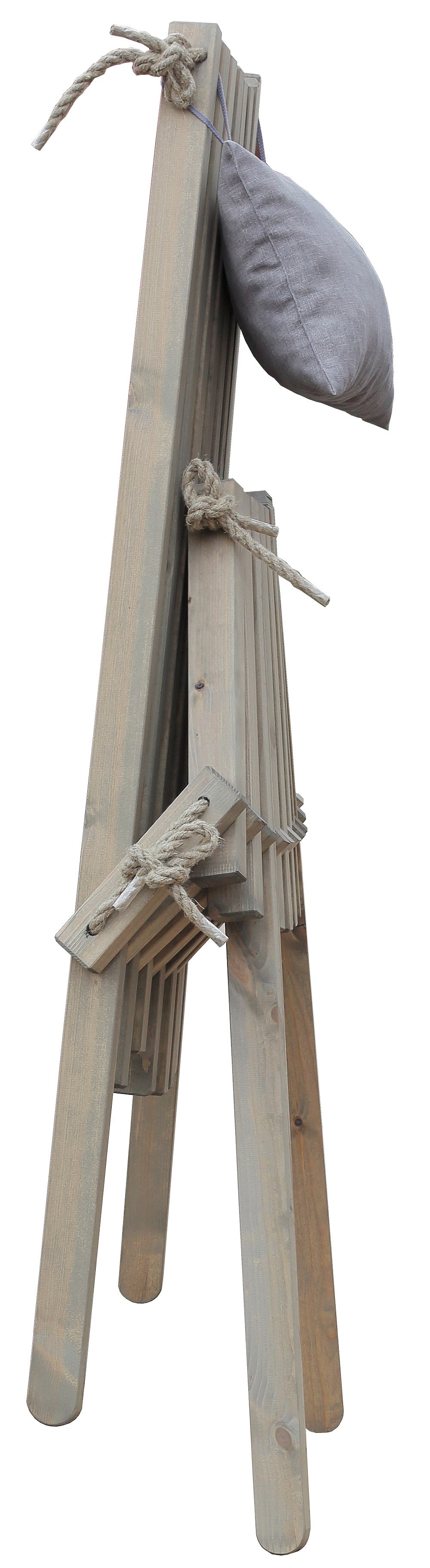 Gartenstuhl Relaxsessel FALUN Holz-Liegestuhl ergonomisch Kiefer von Garden Pleasure