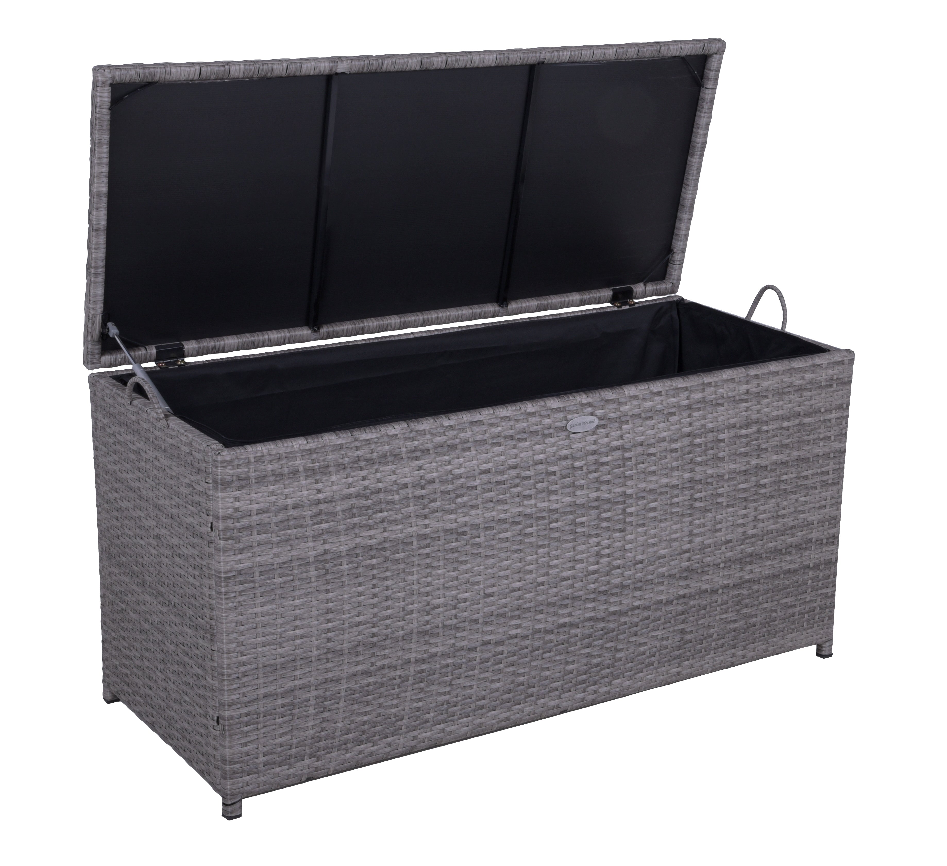Gartentruhe Kissenbox PATRAS Auflagenbox Polyrattan Aufbewahrung von Garden Pleasure