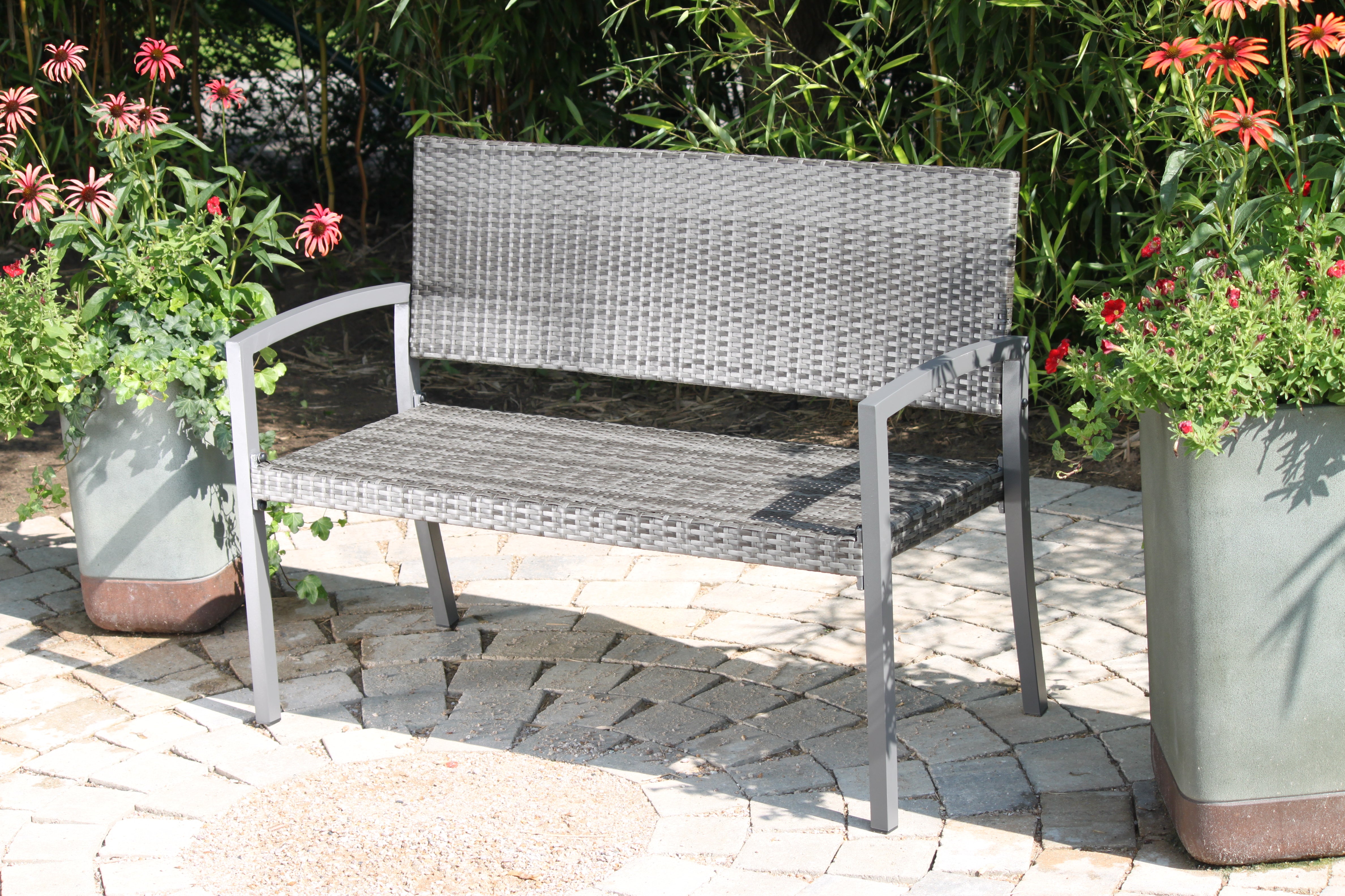 Parkbank Gartenbank Sitzbank Holzbank robust pflegeleicht Outdoor von Garden Pleasure
