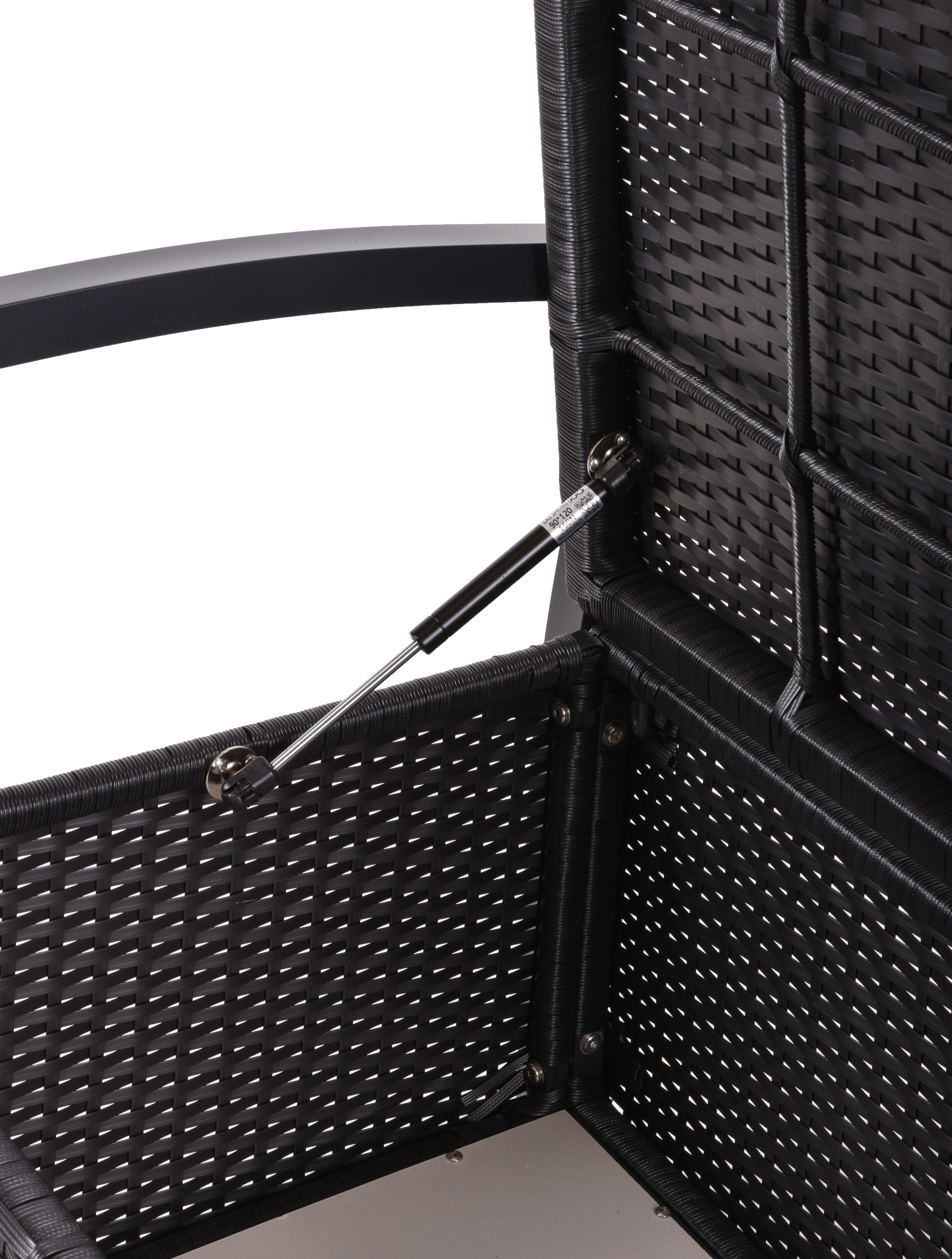 Gartenbank Truhenbank FERRARA Sitzbank mit Ablagefach Polyrattan von Garden Pleasure