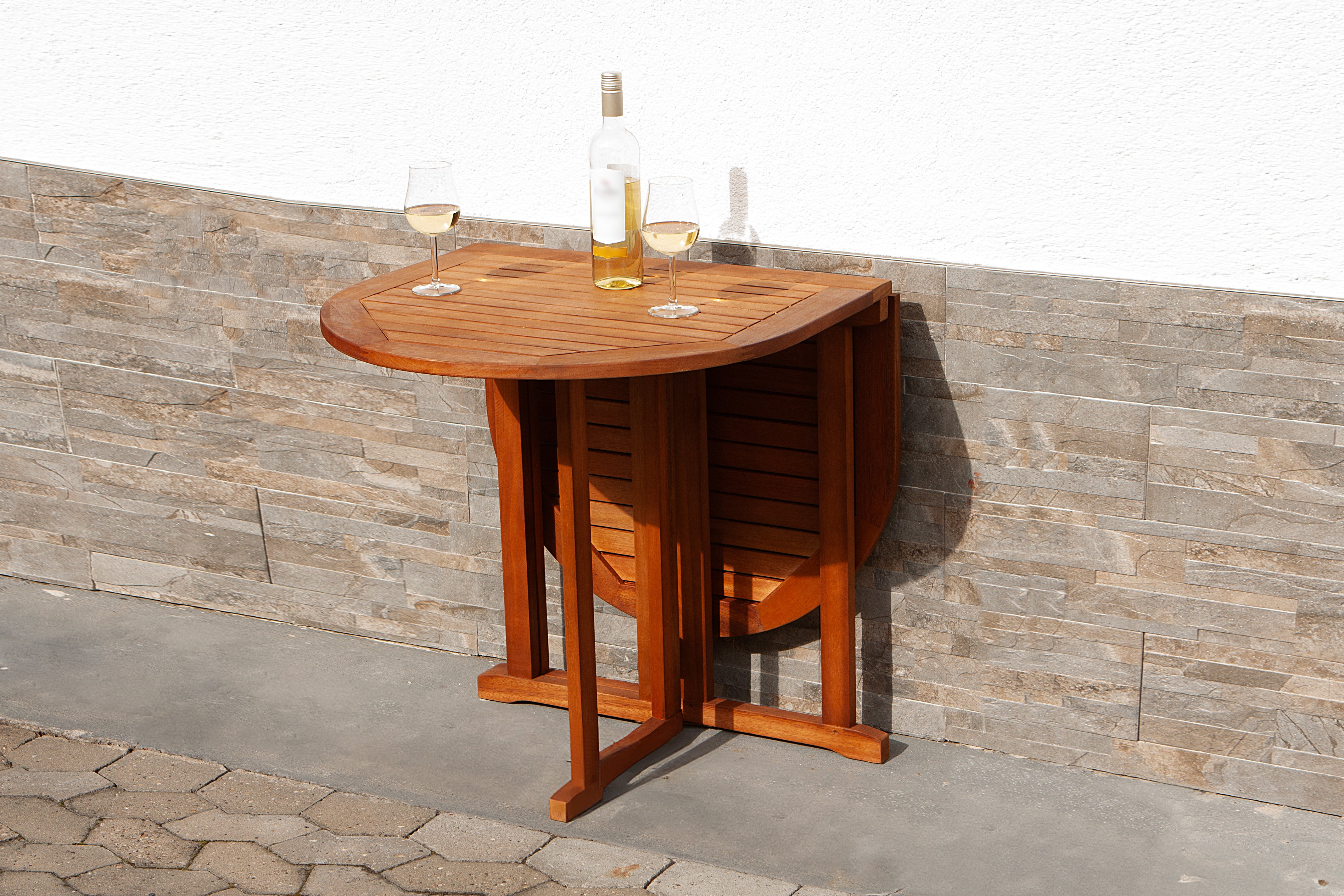 Balkontisch Gartentisch BALTIMORE Outdoortisch Esstisch robust pflegelei Outdoor von Garden Pleasure