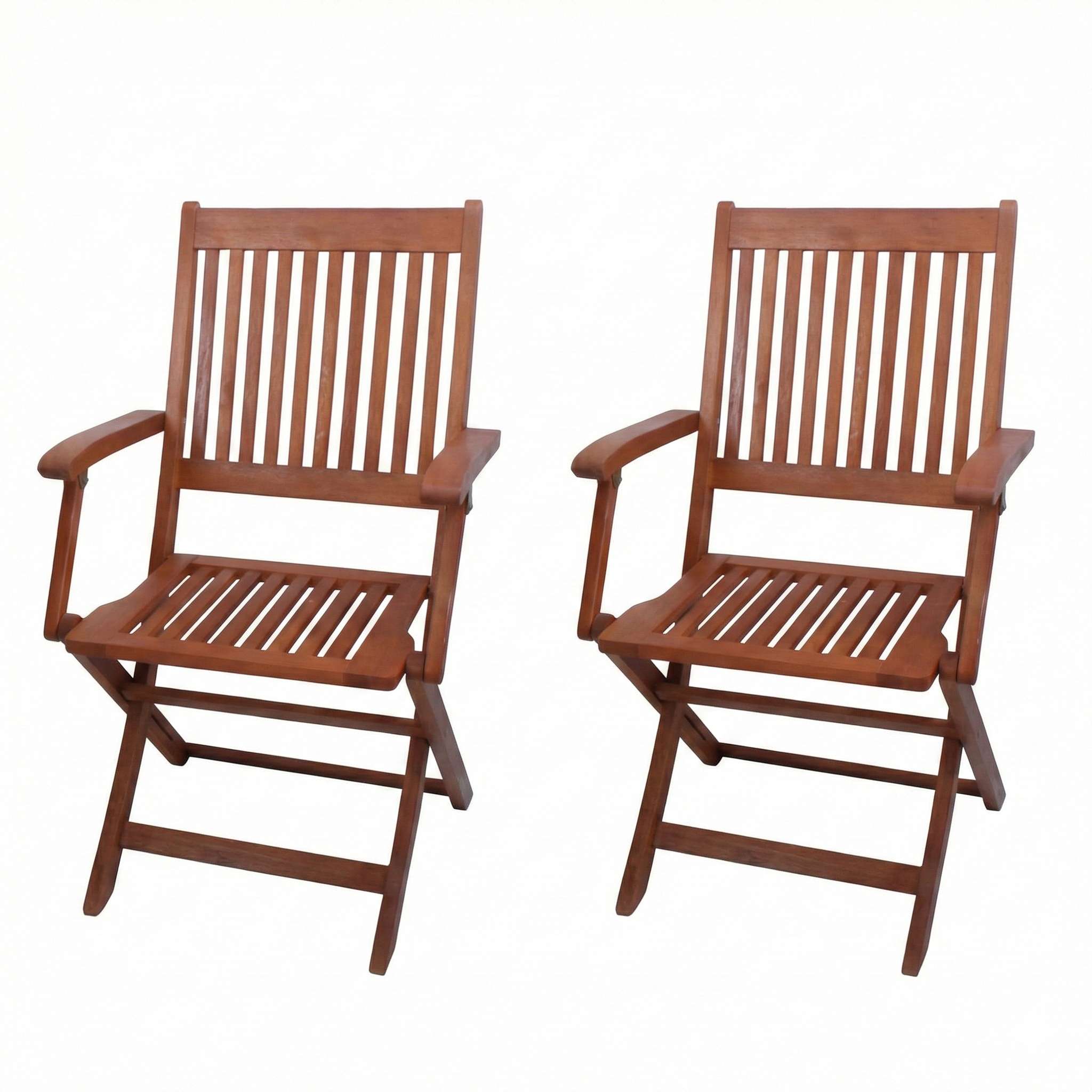 Klapparmstuhl Gartenstuhl SEATTLE Klappstuhl Eukalyptusholz von Garden Pleasure