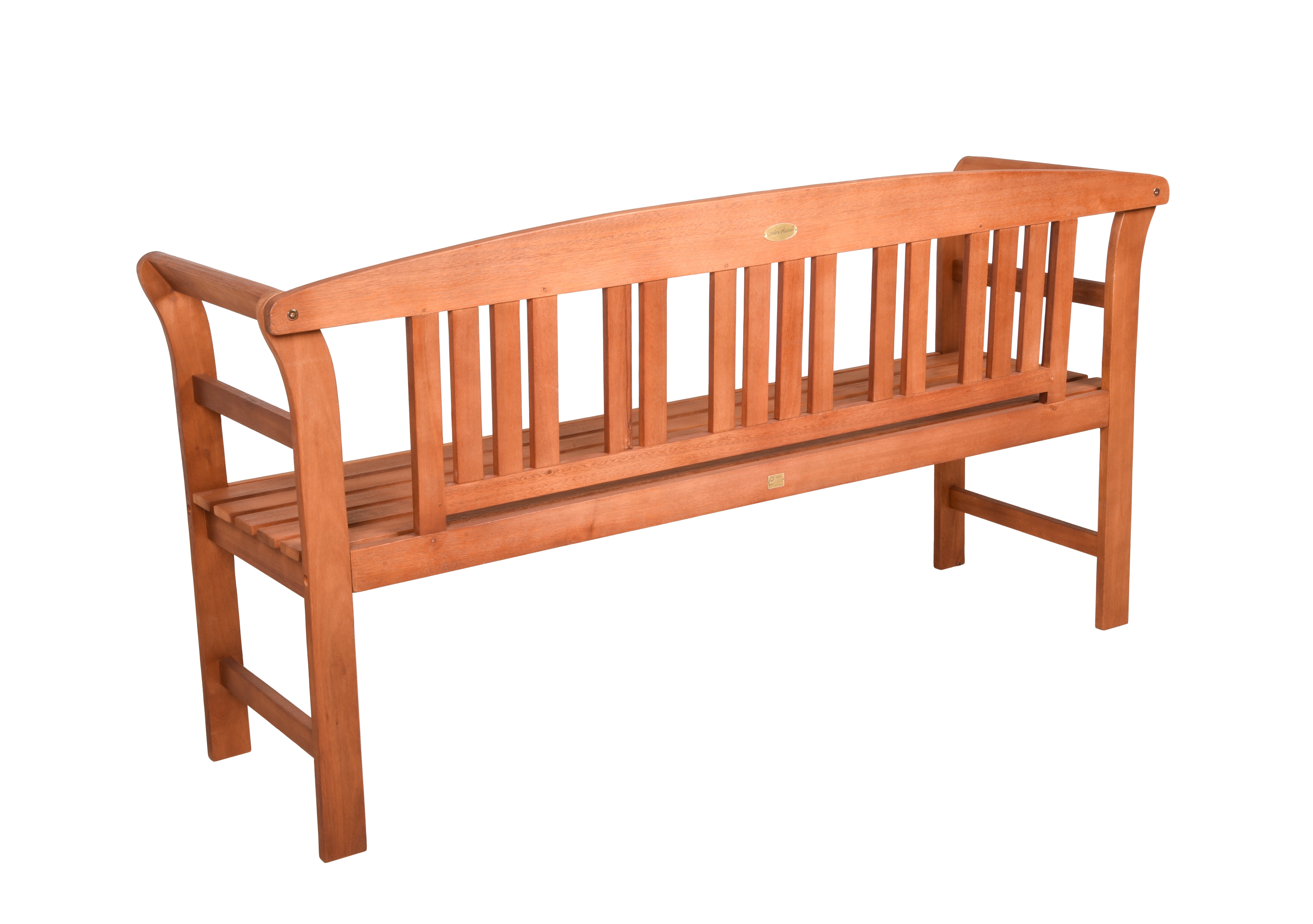 Bank Sitzbank HARLAND Gartenbank Rosenbank Eukalyptusholz von Garden Pleasure