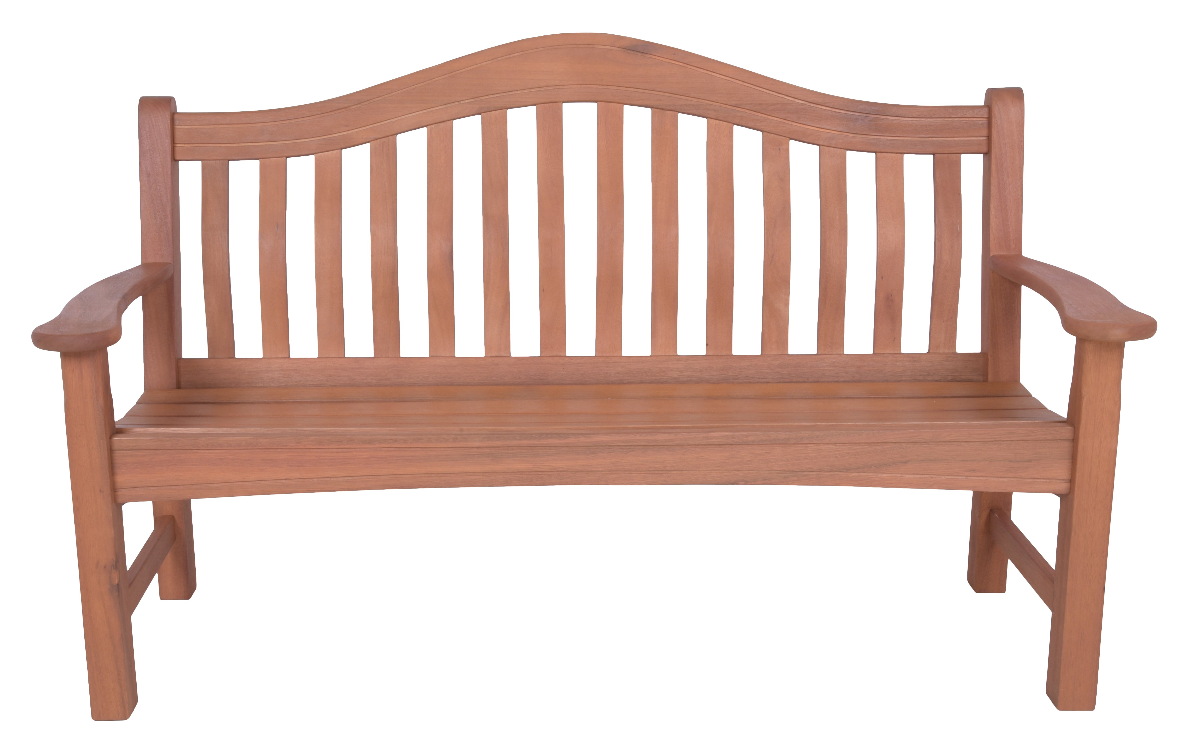 Bank Sitzbank KINGSTON Gartenbank Eukalyptusholz 3-Sitzer von Garden Pleasure