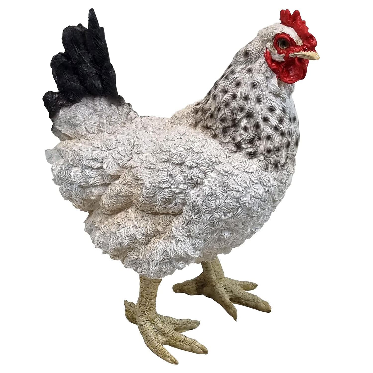 Huhn Henne Huhnfigur Eva Tierfigur stehend Gartenfigur Dekofigur