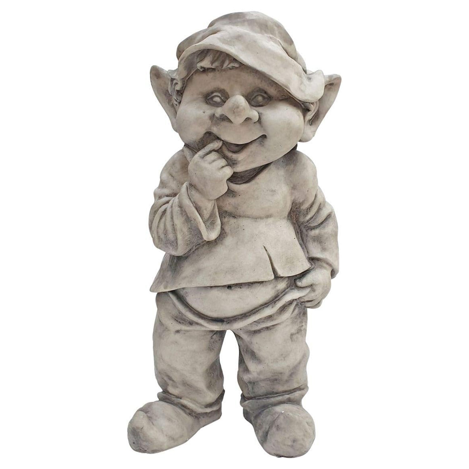 Wichtel Gnom Fabelwesen Troll 38cm Zwerg Kobold Gartenfigur Dekofigur