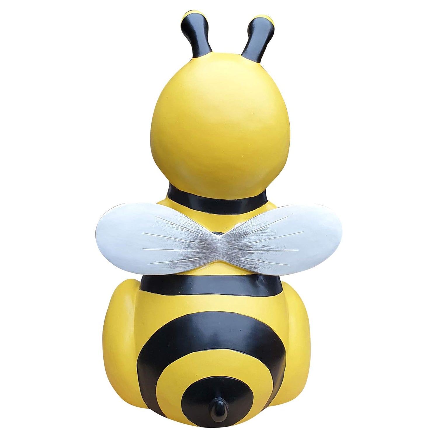 Biene Bienenfigur Tierfigur sitzend 45cm Gartenfigur Dekofigur