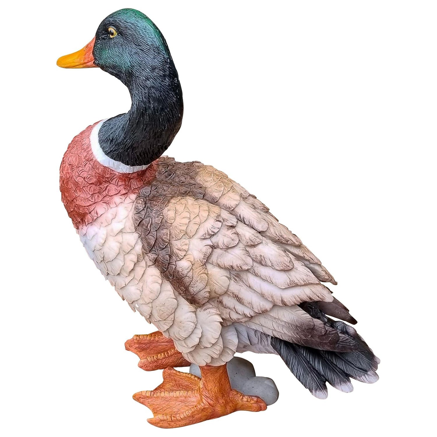 Ente Erpel Entenfigur Erwin Tierfigur Gartenfigur Teichfigur