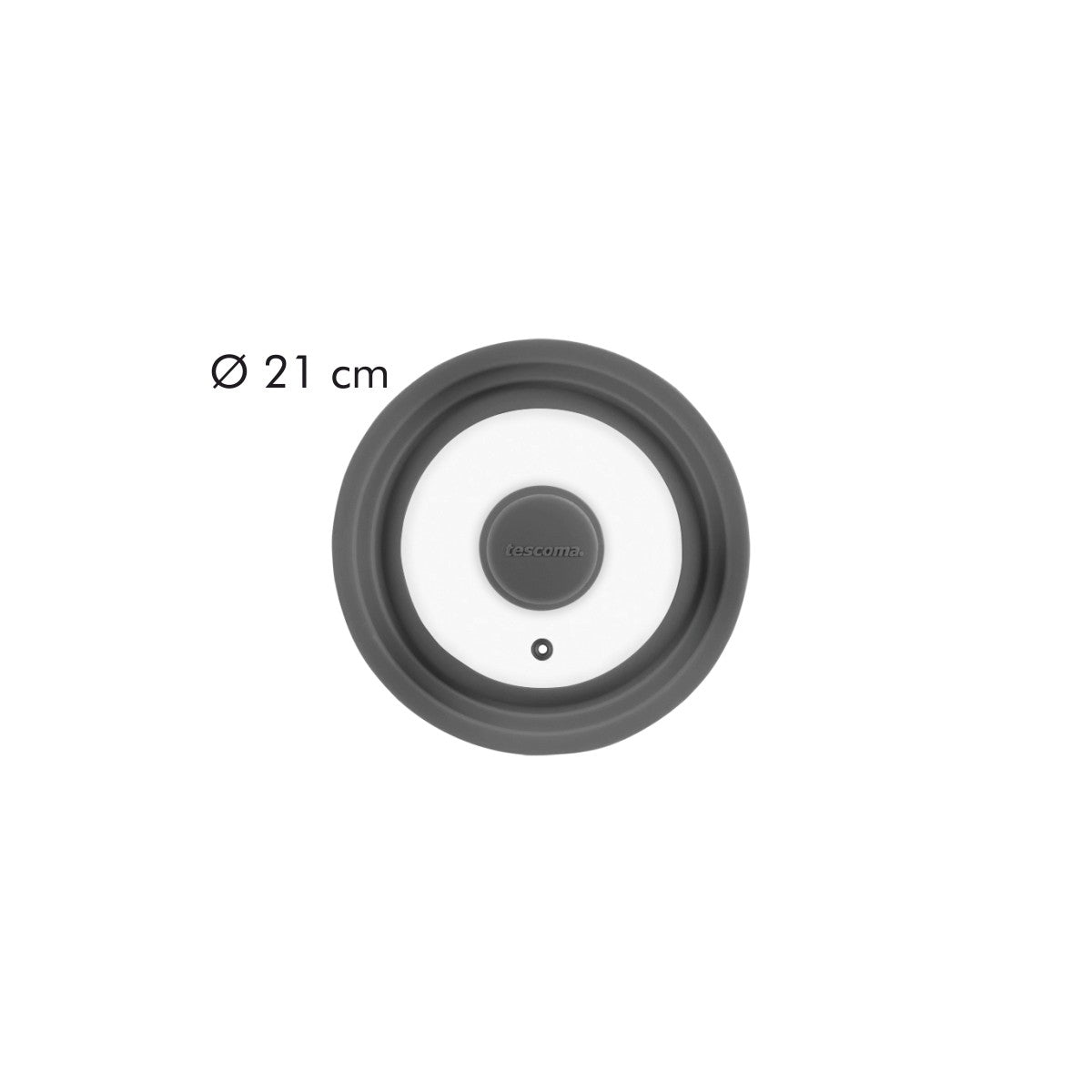 Deckel UNICOVER grau 16/18/20 cm von Tescoma – Universal-Deckel für Töpfe