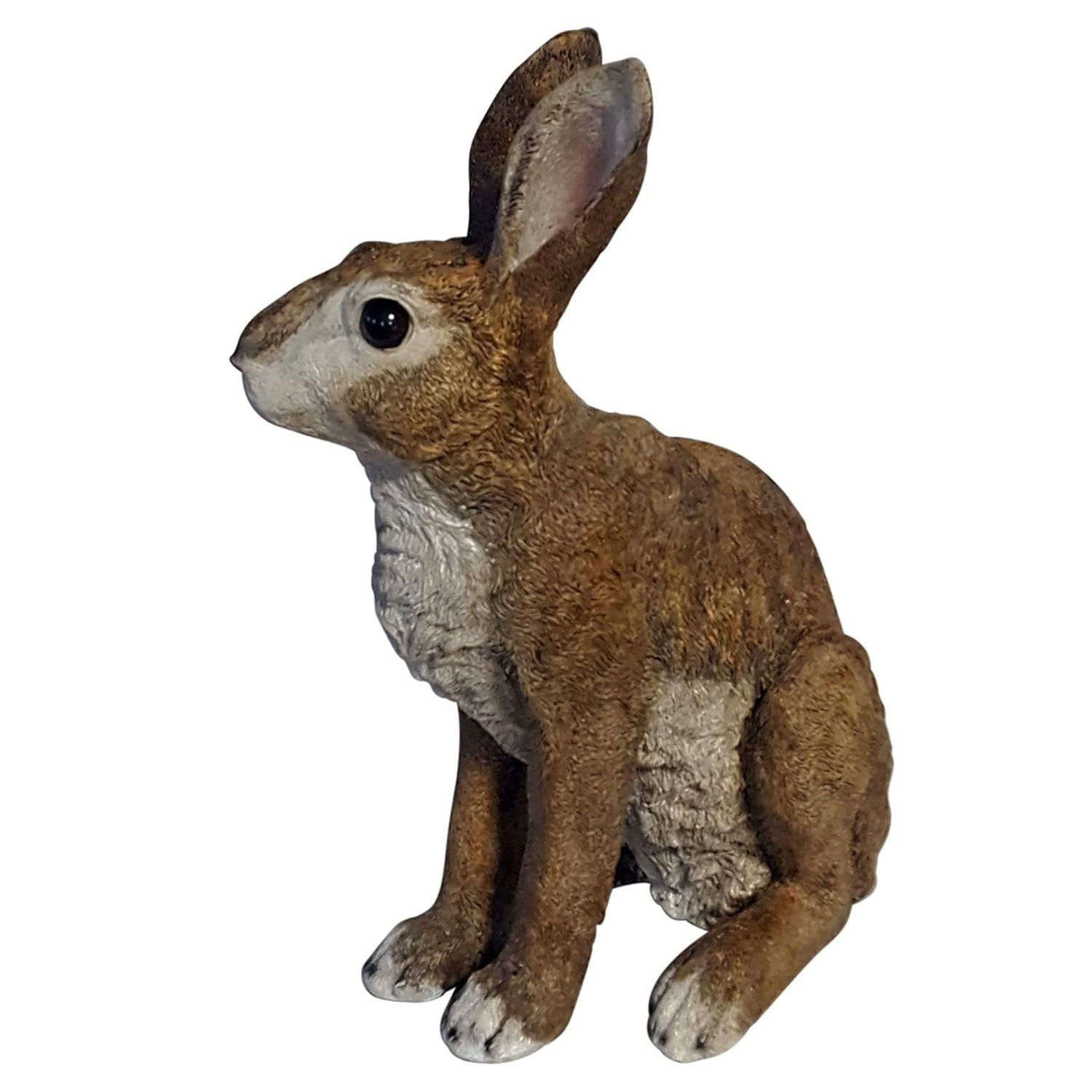 Deko Hase Dekofigur Horst Hase Figur sitzend Feldhase Rammler Kaninchen Gartendeko Tierfigur