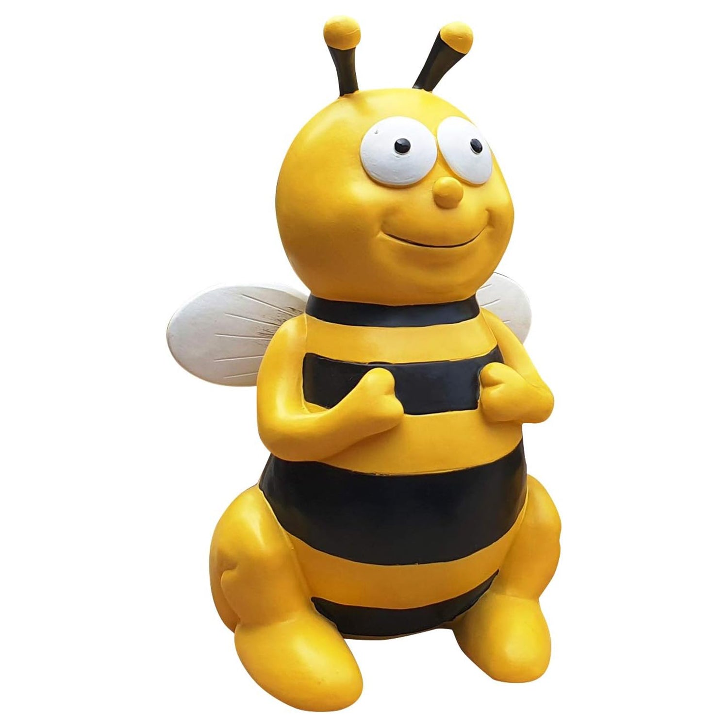 Bienen Dekofigur Tierfigur Bienenfigur 22cm sitzend Gartenfigur